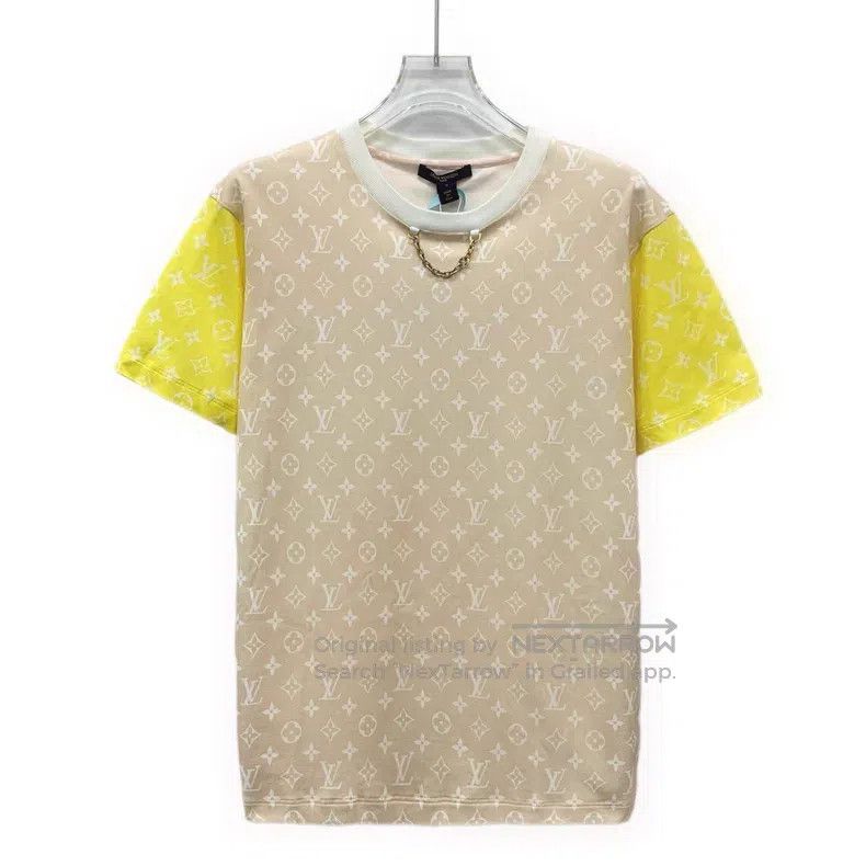 Louis Vuitton Louis Vuitton 22 color-block logo full print cotton crew n Size US S / EU 44-46 / 1 - 1 Thumbnail