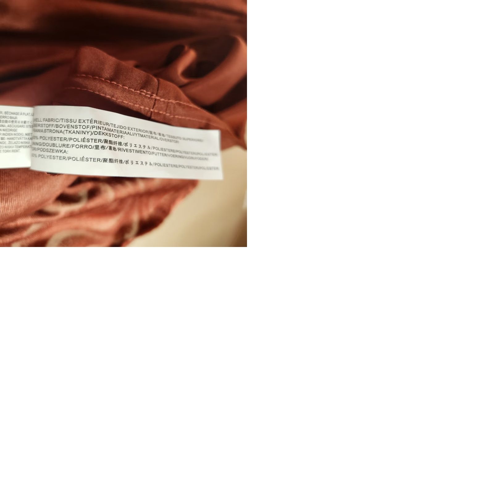Vintage Moon River Rust Square Neck Half Puff Sleeve Mini Velvet Dress-Size L (NWT) Womens Bohemian Autumn Party/Cocktail Velvet Mini Dress Size L / US 10 / IT 46 - 9 Thumbnail