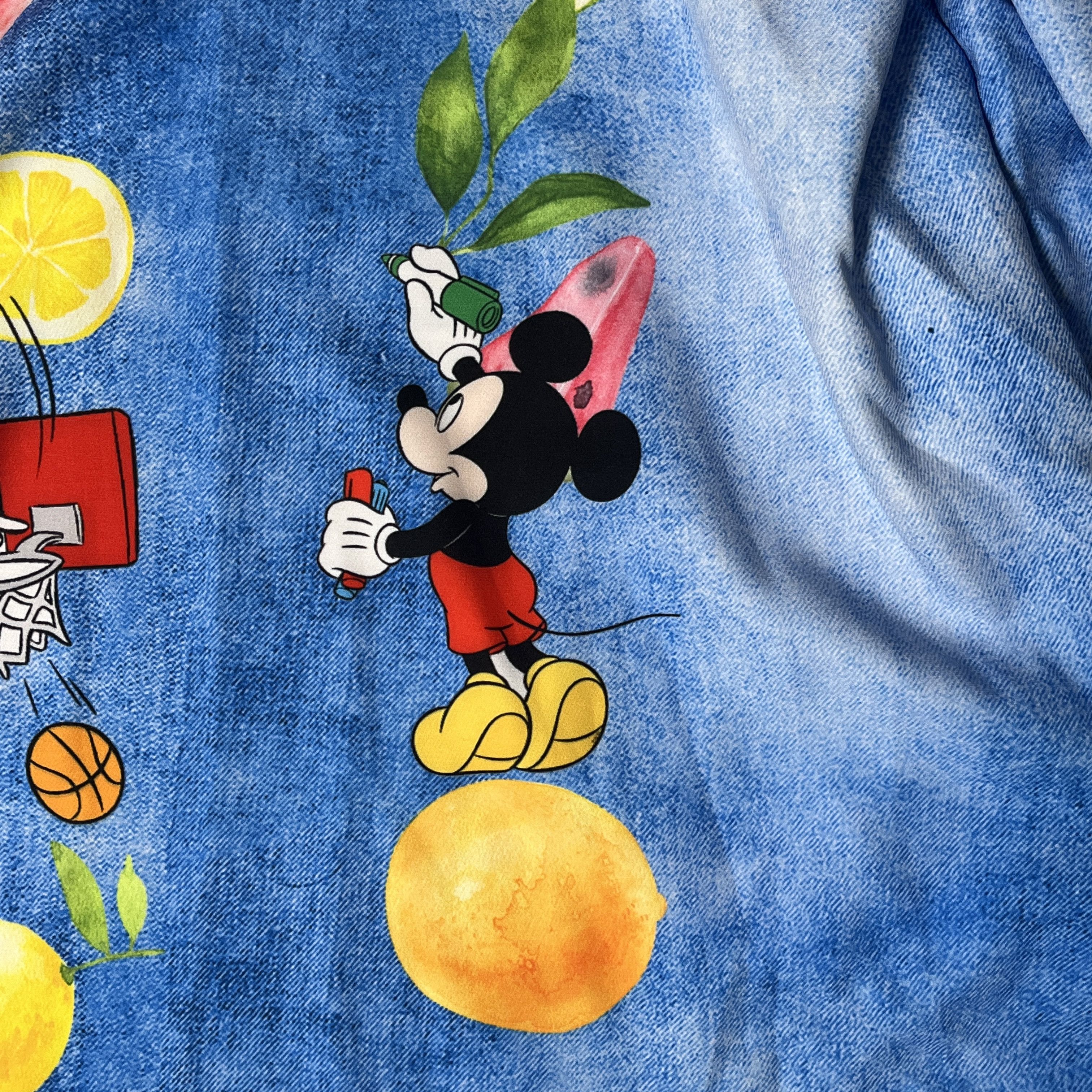Other 90s Made in Italy Disney Mickey & Minnie Pop Art Jacket Size US L / EU 52-54 / 3 - 9 Thumbnail