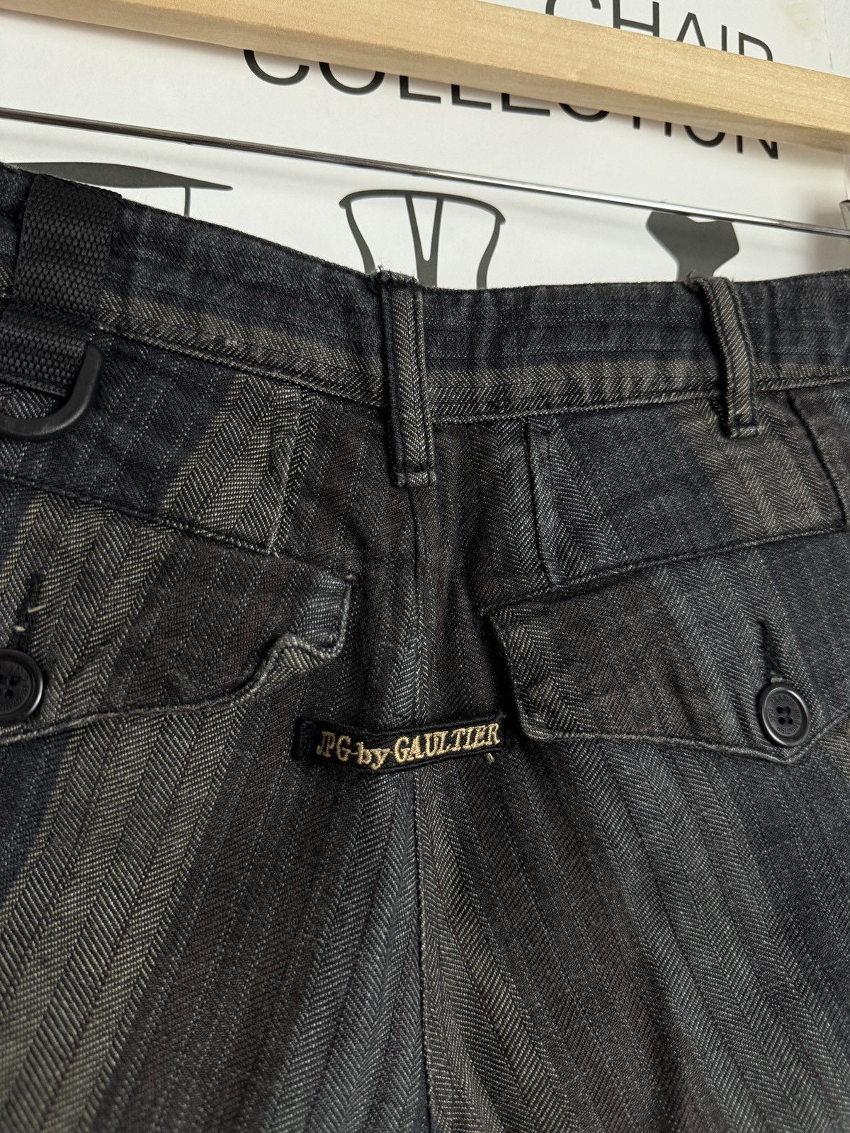 Jean Paul Gaultier Vintage y2k Jean Paul Gaultier JPG jeans bermuda shorts S 90s Size 30" / US 8 / IT 44 - 8 Thumbnail