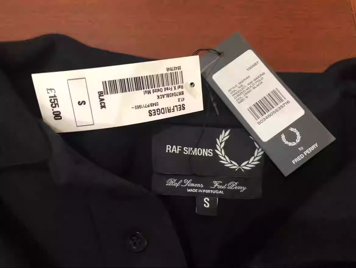 Raf Simons Raf Simons × Fred Perry oversized metal logos sweatshirt-25 Size US M / EU 48-50 / 2 - 6 Thumbnail