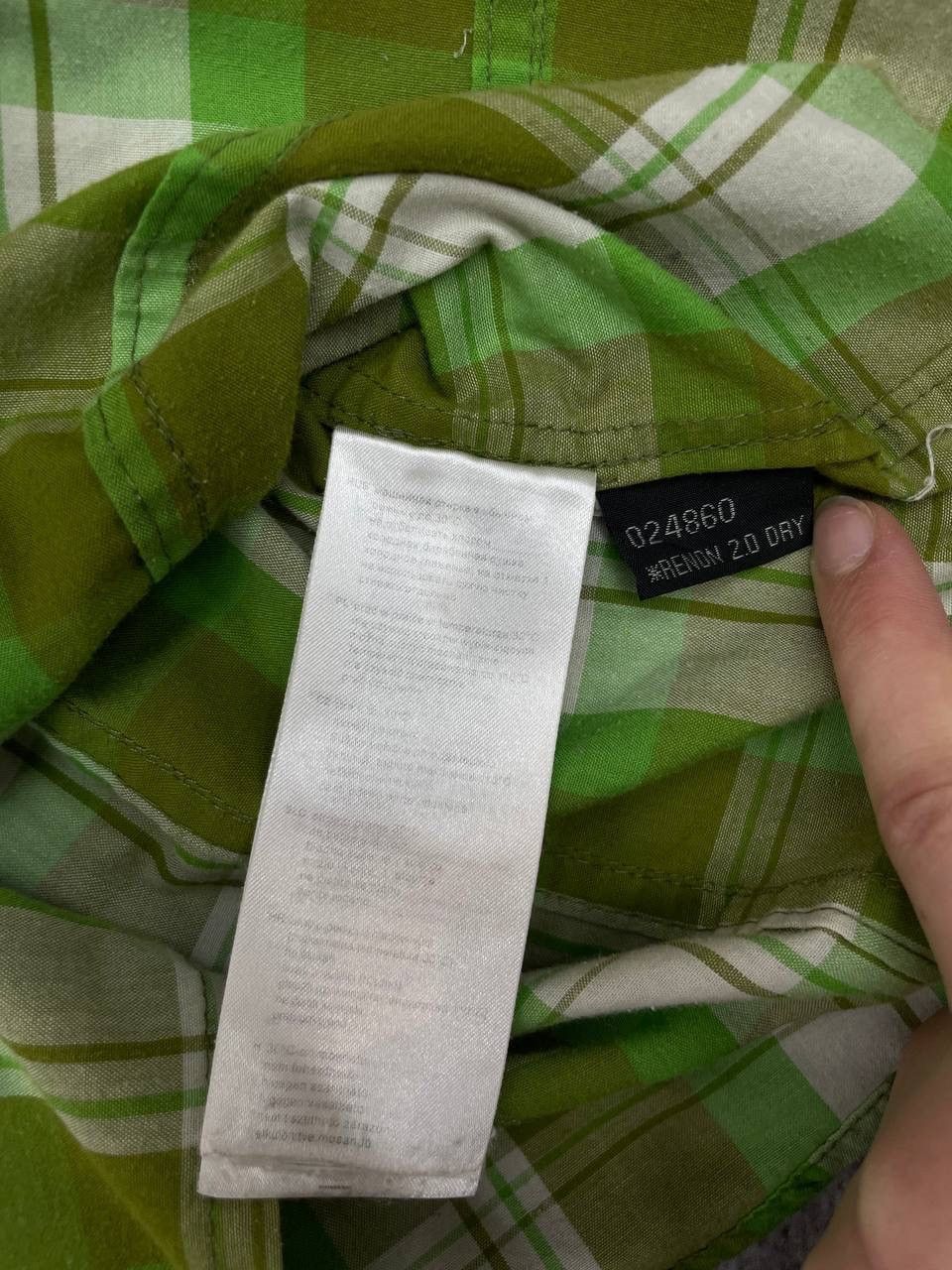SALEWA Salewa Men Plaid Short Sleeve Shirt Green Size XL Size US XL / EU 56 / 4 - 8 Thumbnail