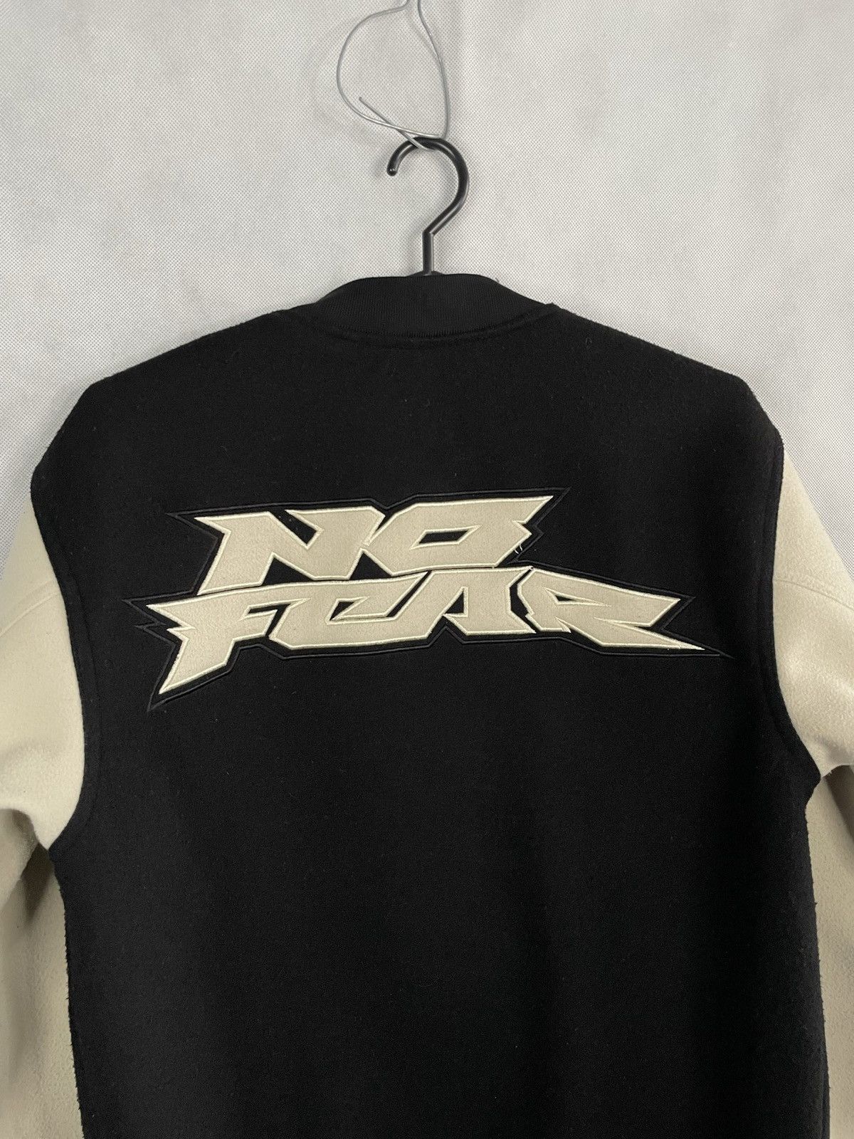 No Fear 💥No Fear Embroidery Spellout Varsity Jacket Size US S / EU 44-46 / 1 - 9 Thumbnail