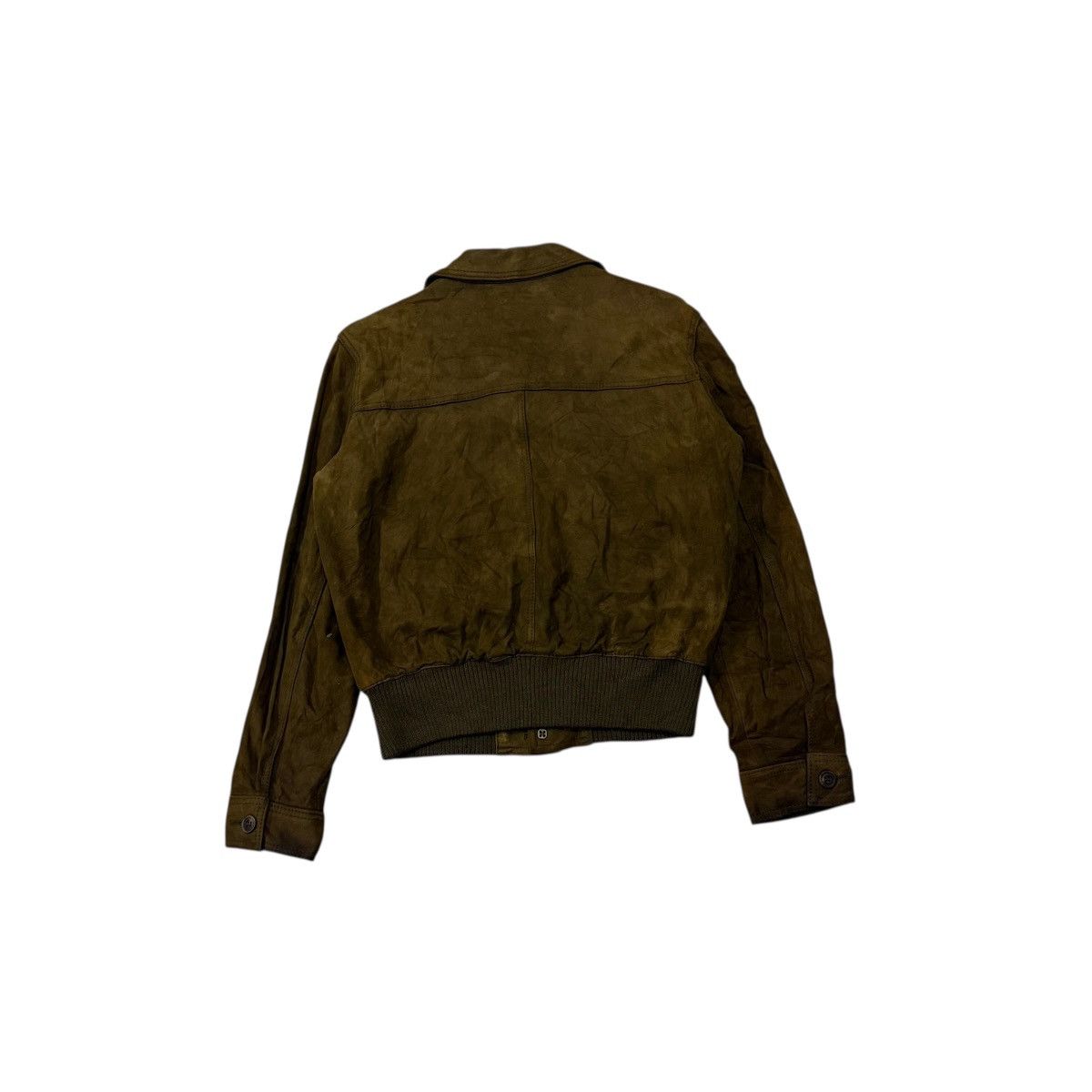 Leather Vintage Echt Leder Made In Germany Buttons Leather Jacket Size US M / EU 48-50 / 2 - 8 Thumbnail