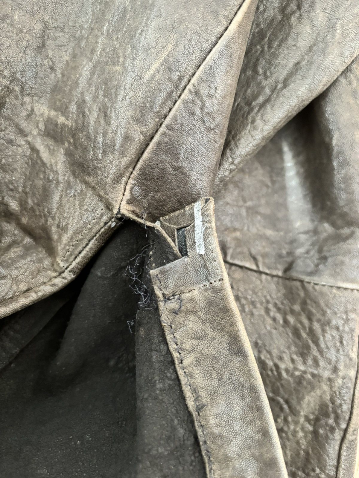 Haider Ackermann Haider Ackermann Leather Jacket Size US S / EU 44-46 / 1 - 9 Thumbnail
