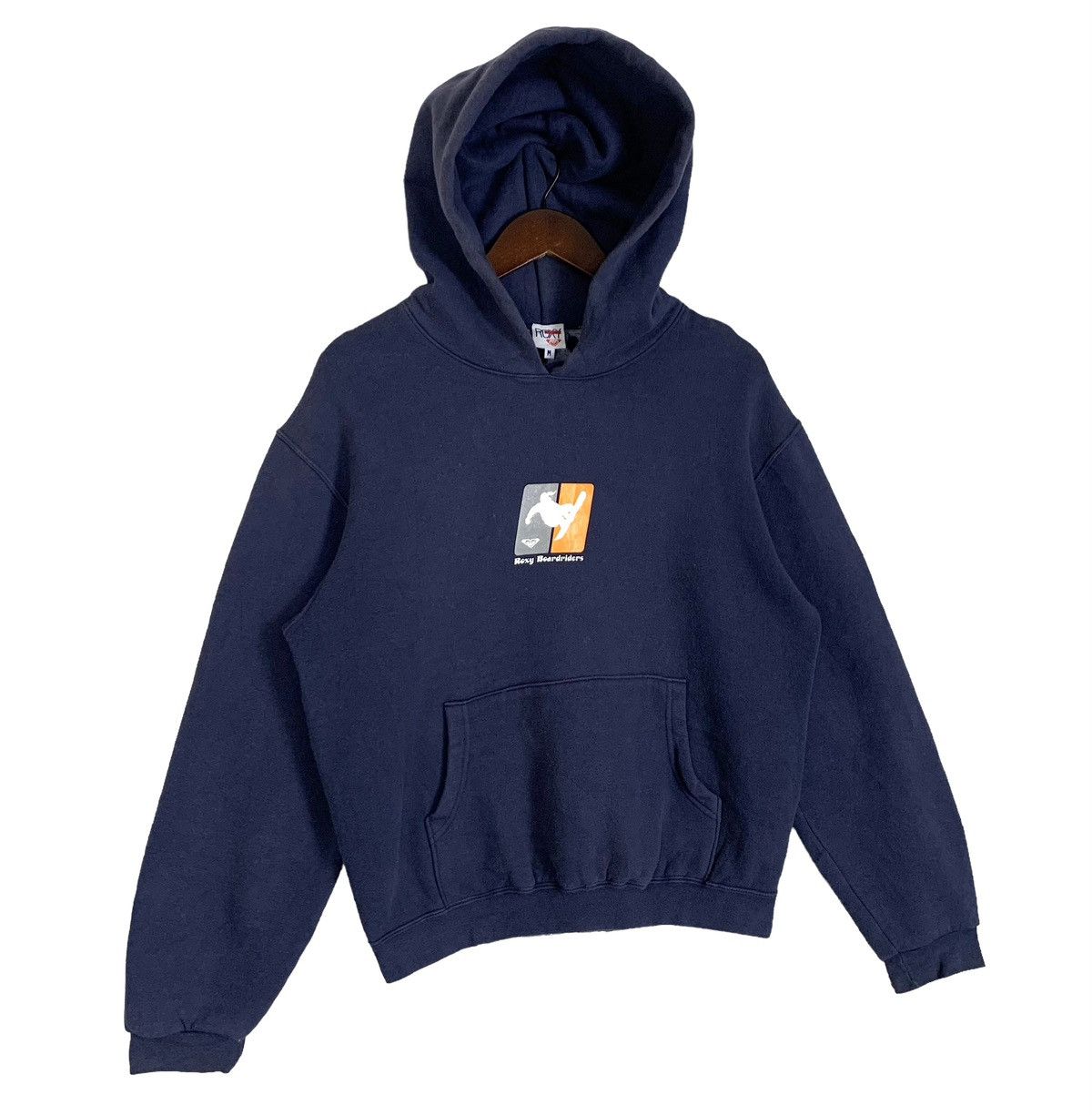 Vintage Quiksilver Roxy Boardriders Streetwear Hoodie Size M