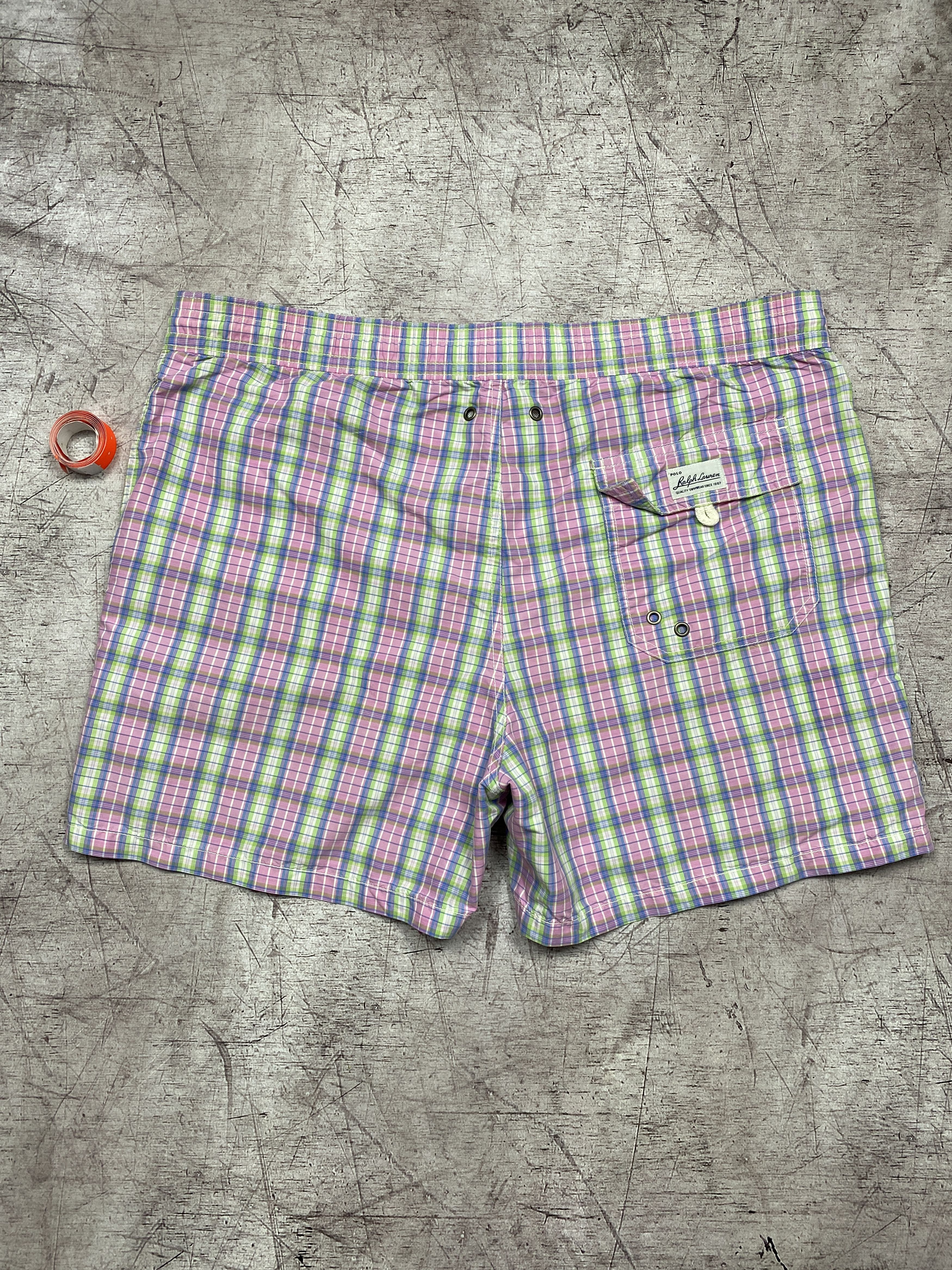 Polo Ralph Lauren × Vintage Polo Sport Ralph Lauren Vintage Mens Nylon Shorts Size US 34 / EU 50 - 7 Thumbnail