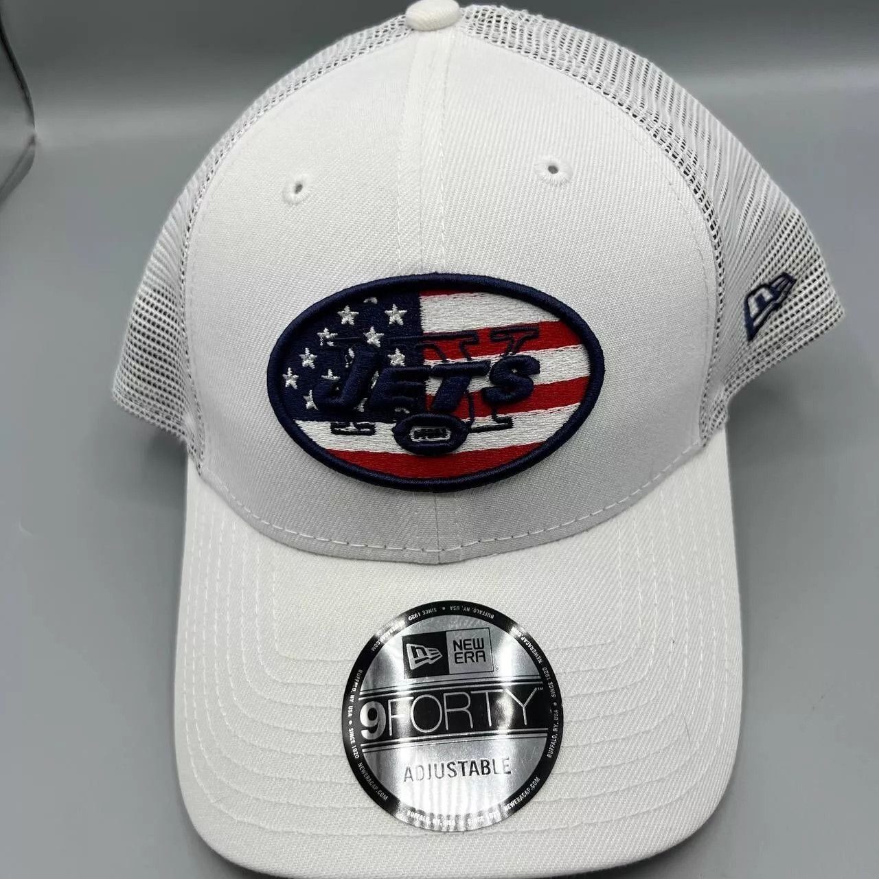 New Era New York Jets Trucker Hat Men 9Forty New Era Snap Back Cap Size ONE SIZE - 1 Thumbnail