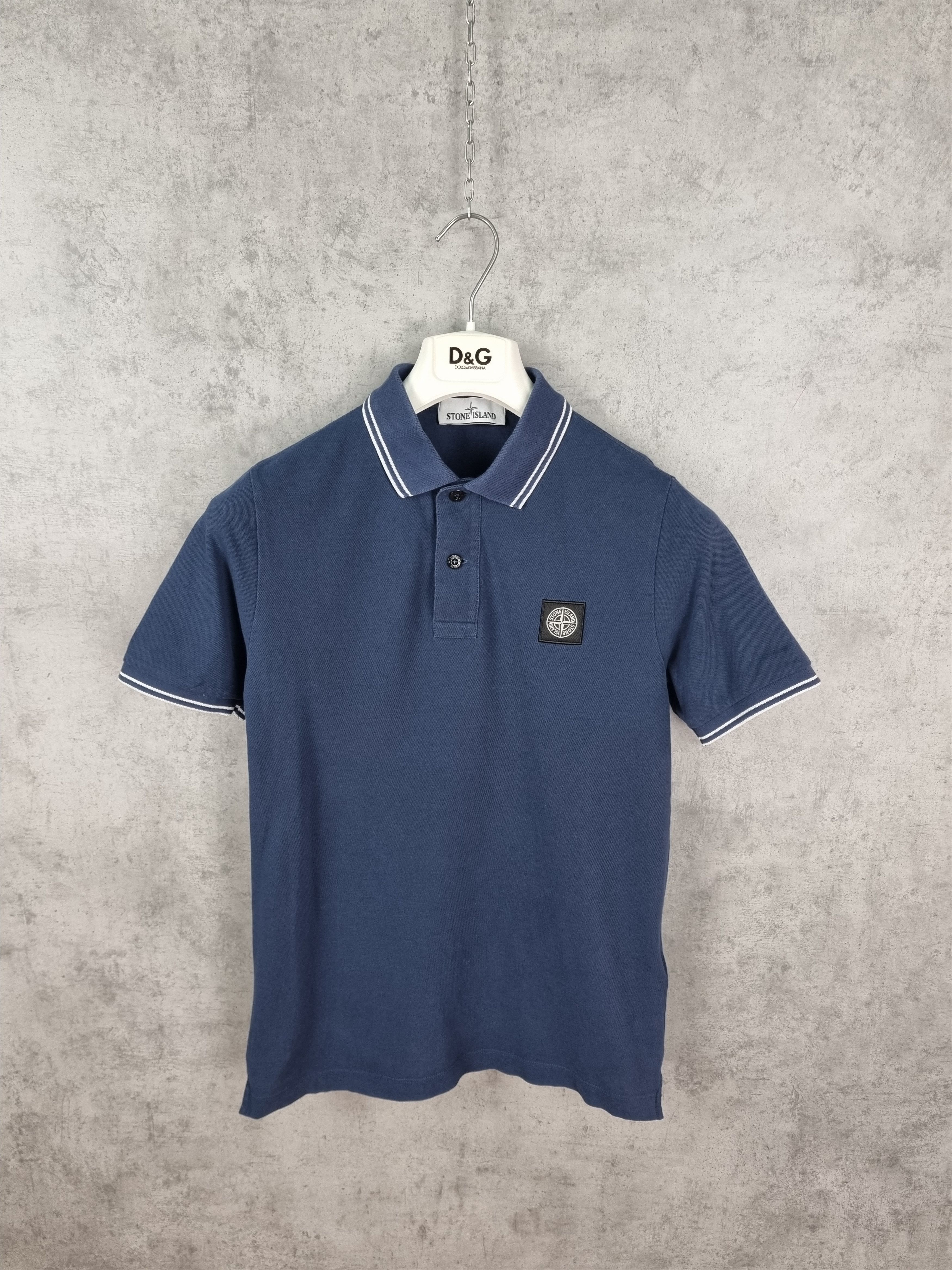 Stone Island × Vintage Stone Island Faded Polo Size US M / EU 48-50 / 2 - 8 Thumbnail
