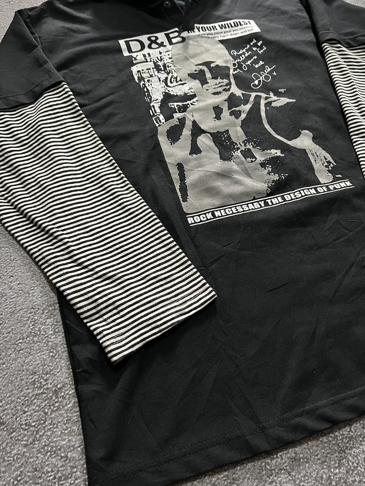 Japanese Brand Japanese CBK Sports Double Layer Punk Style Hoodie Size US L / EU 52-54 / 3 - 3 Thumbnail