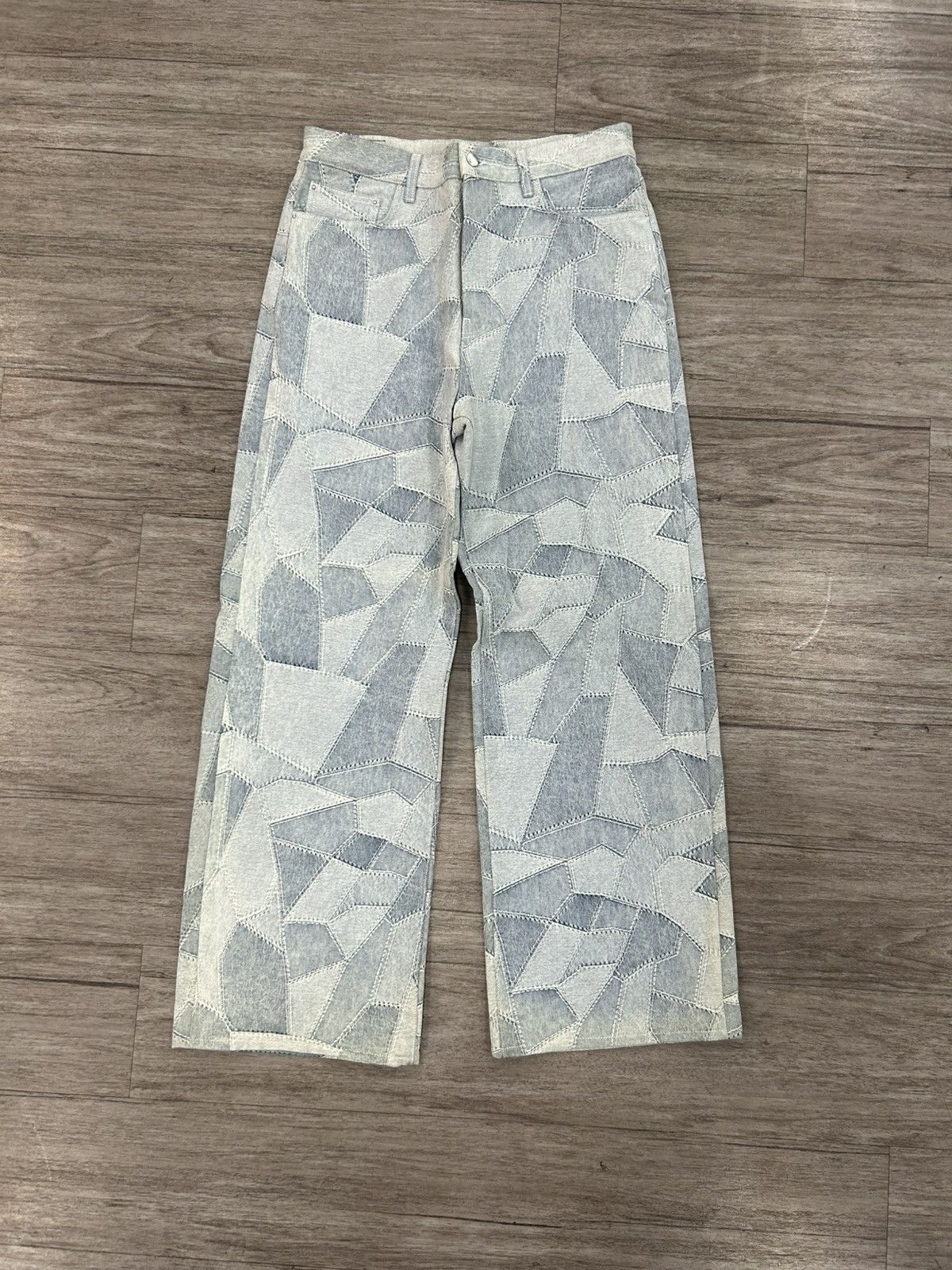 Amiri Amiri Patchwork Jeans Size US 34 / EU 50 - 1 Thumbnail