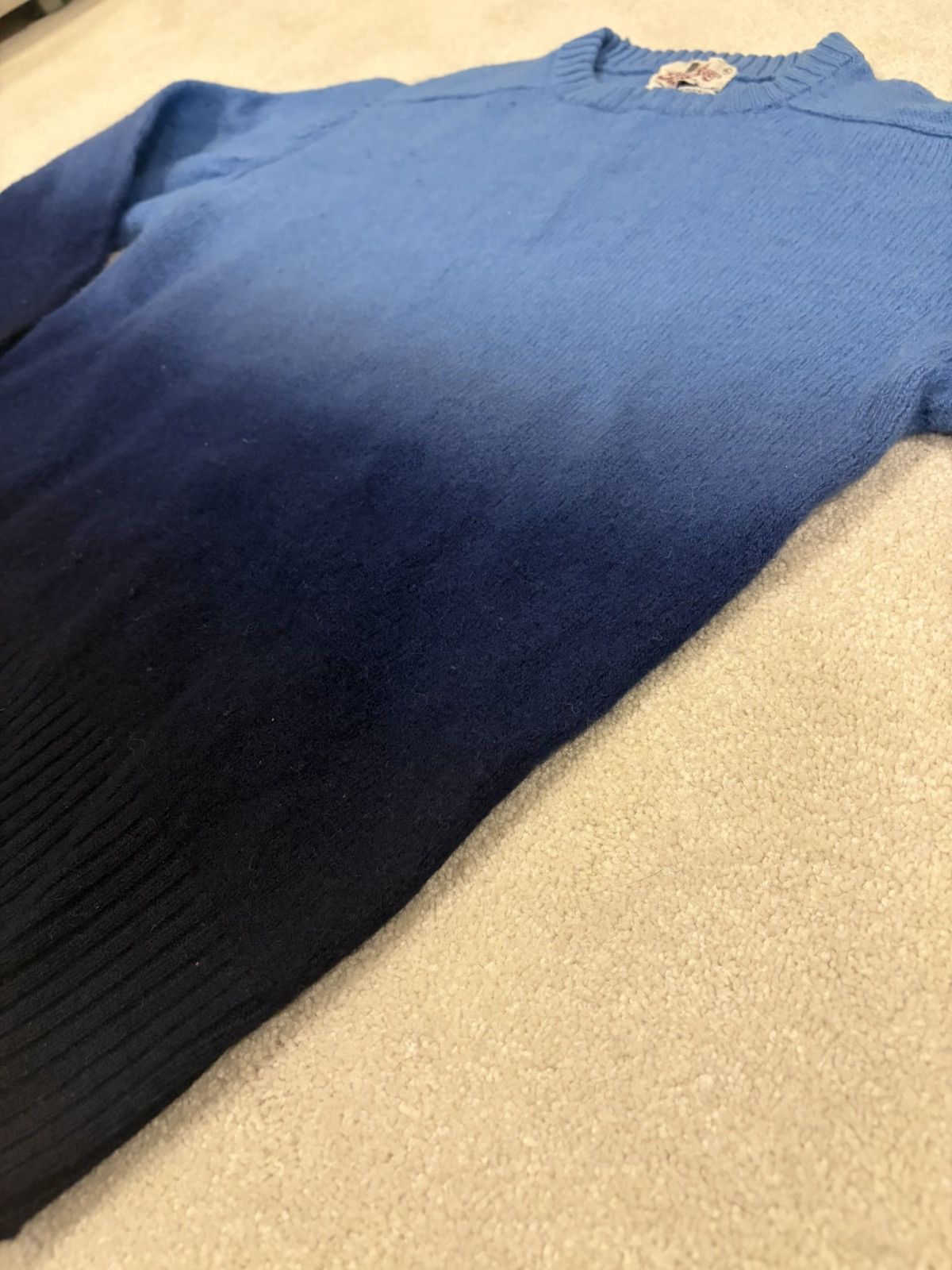Vintage Vintage Gradient Dye Knit Sweater Size US S / EU 44-46 / 1 - 5 Thumbnail