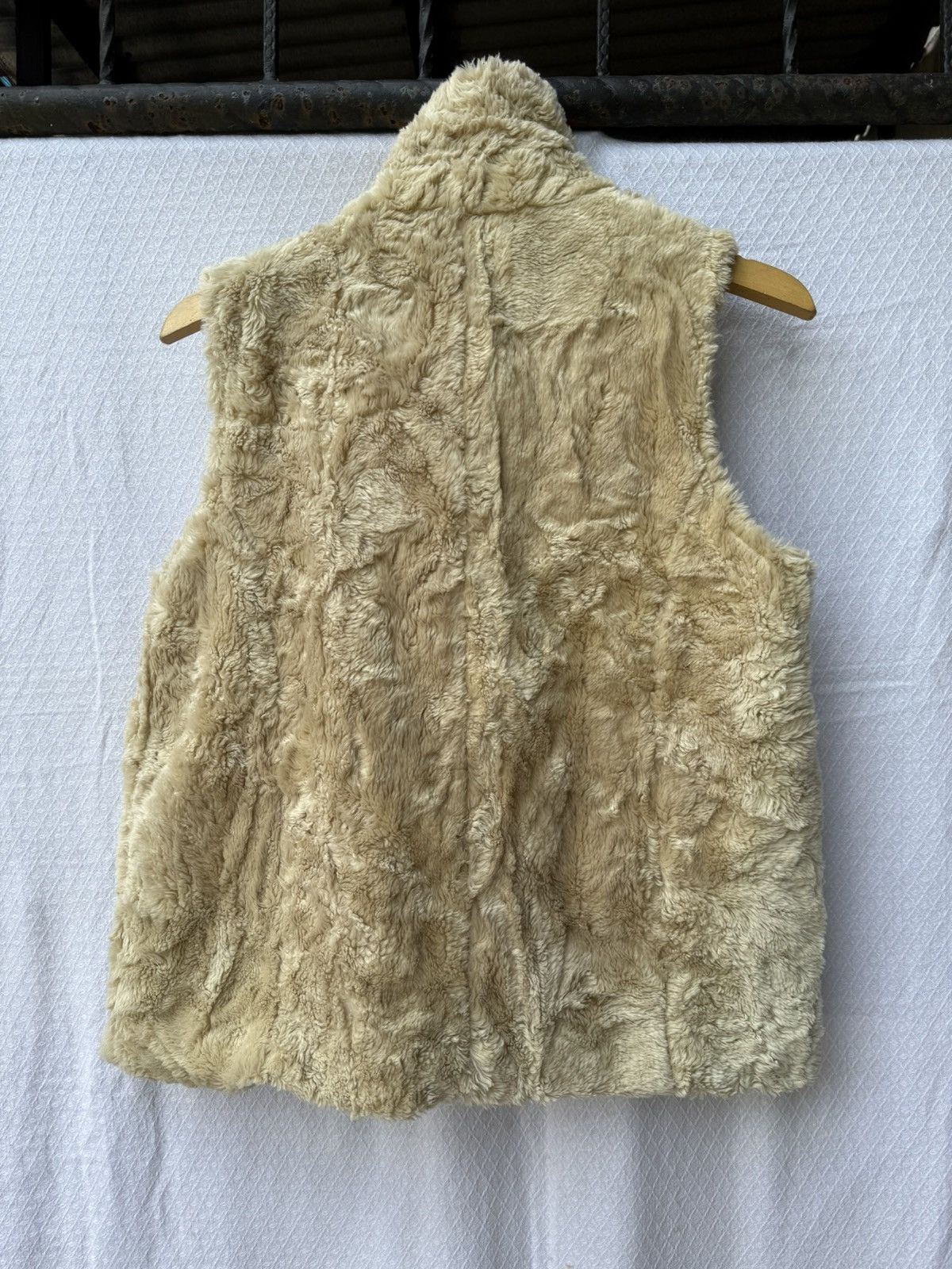 Hysteric Glamour Retro Girl Fur Vest Zipper Ifsixwasnine Style Size US M / EU 48-50 / 2 - 2 Thumbnail