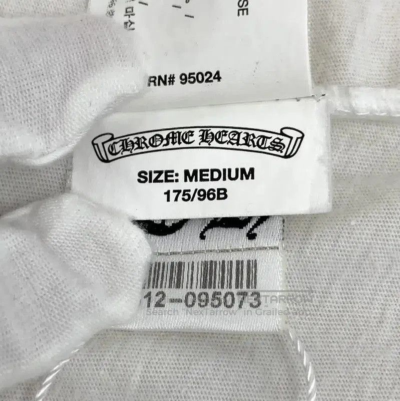 Chrome Hearts Chrome Hearts White Cotton T-Shirt for Men . Size US M / EU 48-50 / 2 - 8 Thumbnail