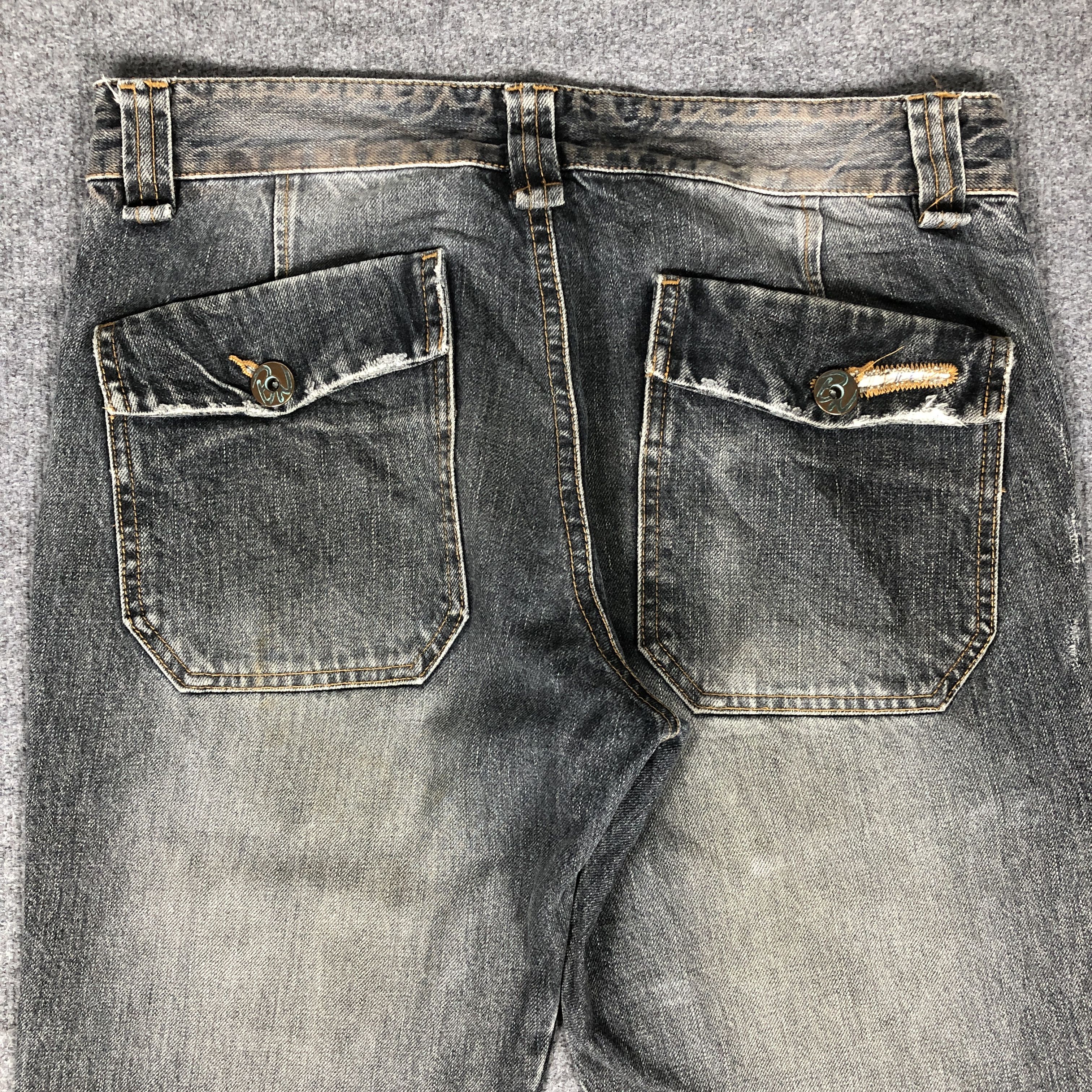 Japanese Brand × Vintage Vintage Back Number Jeans L1237 Size US 32 / EU 48 - 5 Thumbnail
