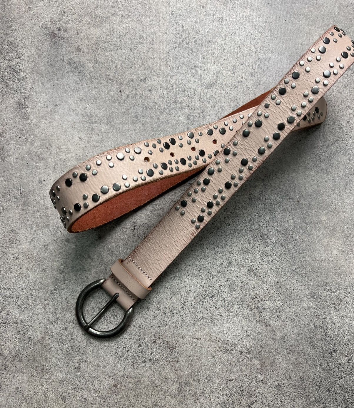 If Six Was Nine Vintage studded leather belt Size ONE SIZE - 3 Thumbnail