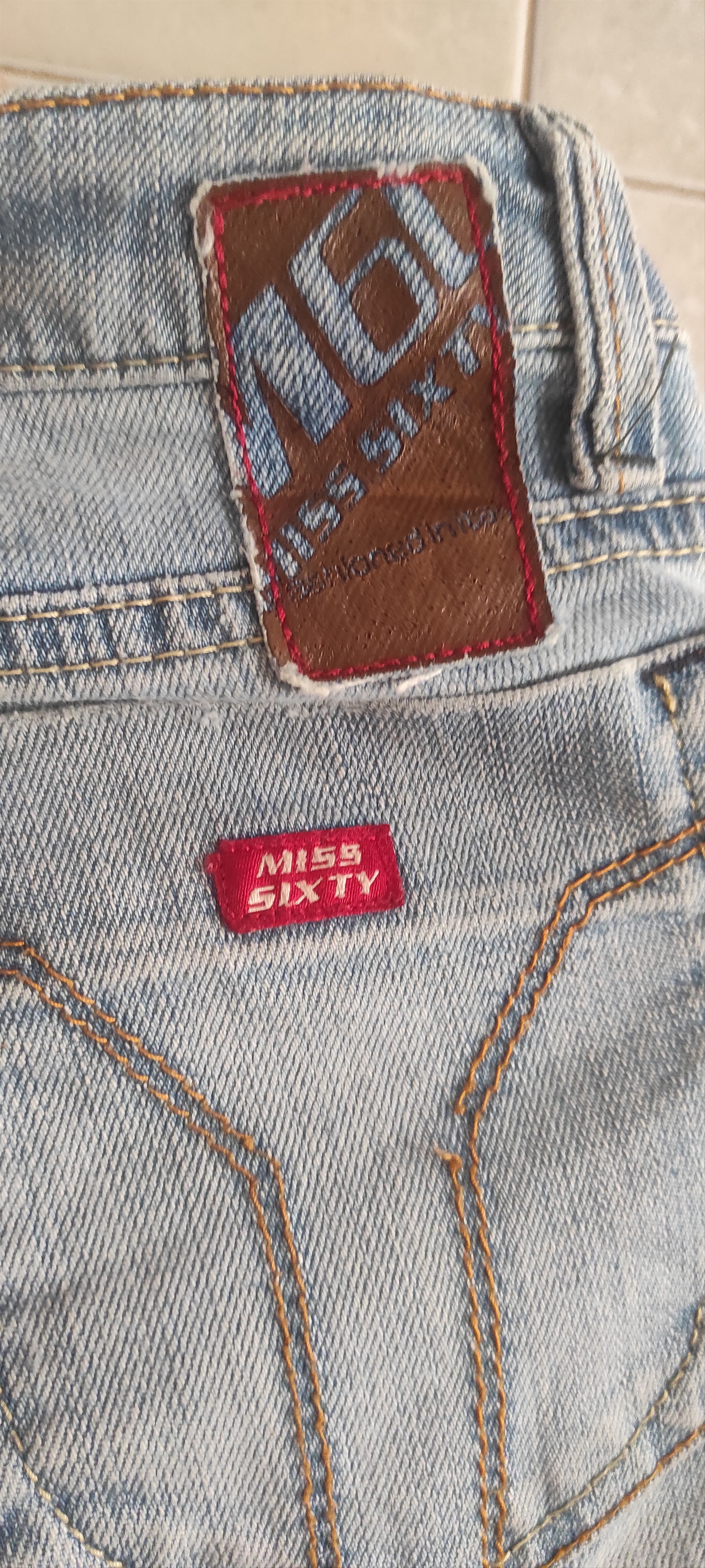 Miss SIxty Vintage Y2K Ultra Low Rise Stretch Bootcut Jeans