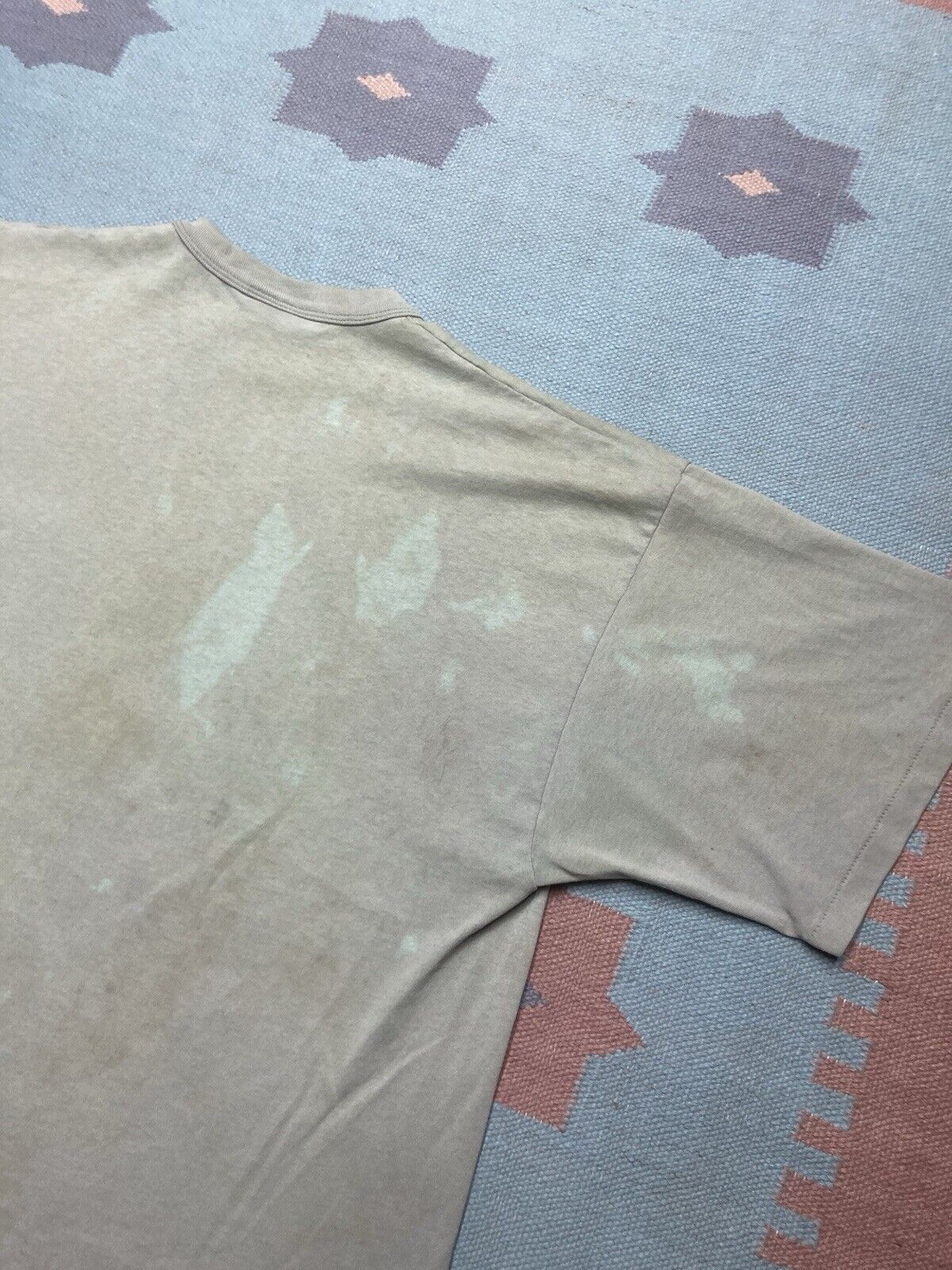 Vintage Vtg 80s pocket t shirt blank faded grunge single stitch XXL Size US XXL / EU 58 / 5 - 9 Thumbnail