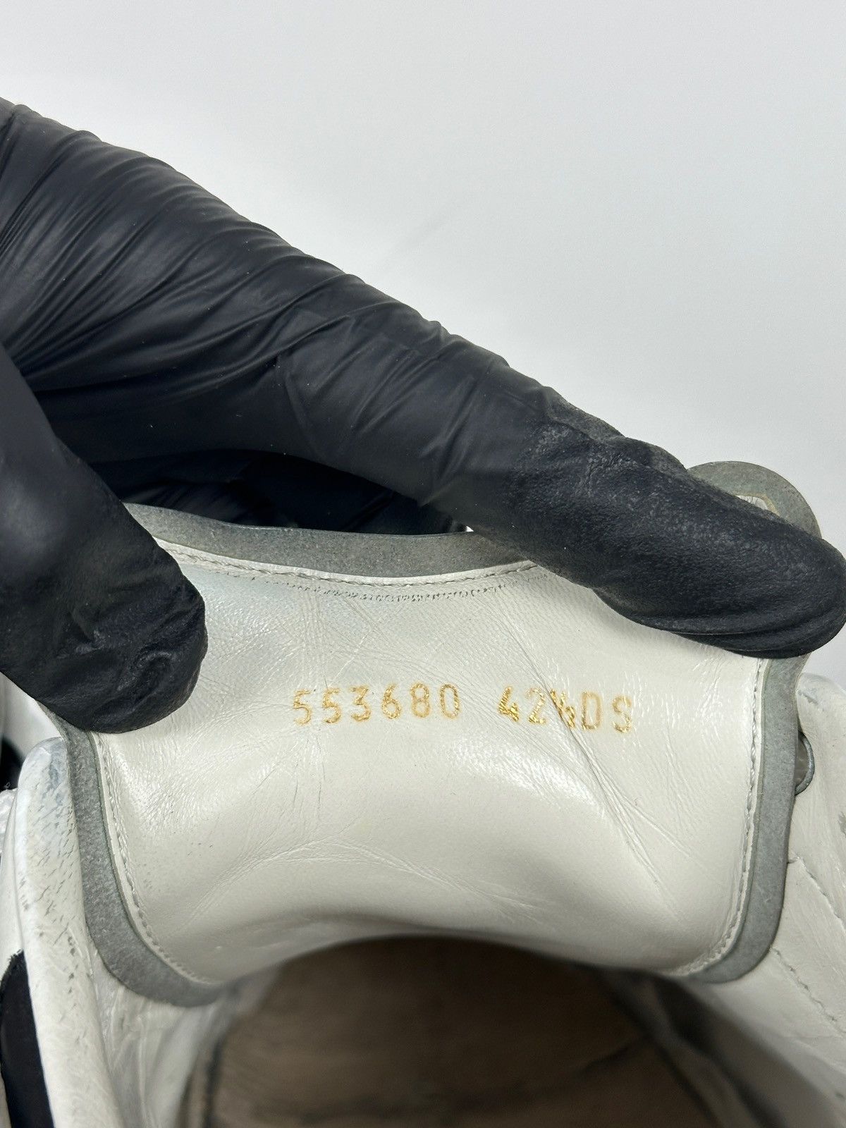 Alexander McQueen Alexander McQueen Oversized White Leather Sneakers Size US 9.5 / EU 42-43 - 22 Thumbnail