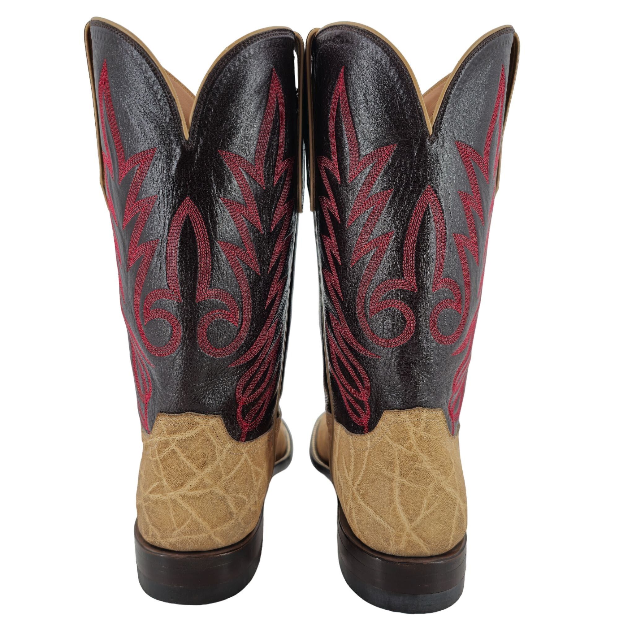 Other NEW Custom Exotic Elephant Mens 12 Brown Cowboy Western Boot Size US 12 / EU 45 - 8 Thumbnail