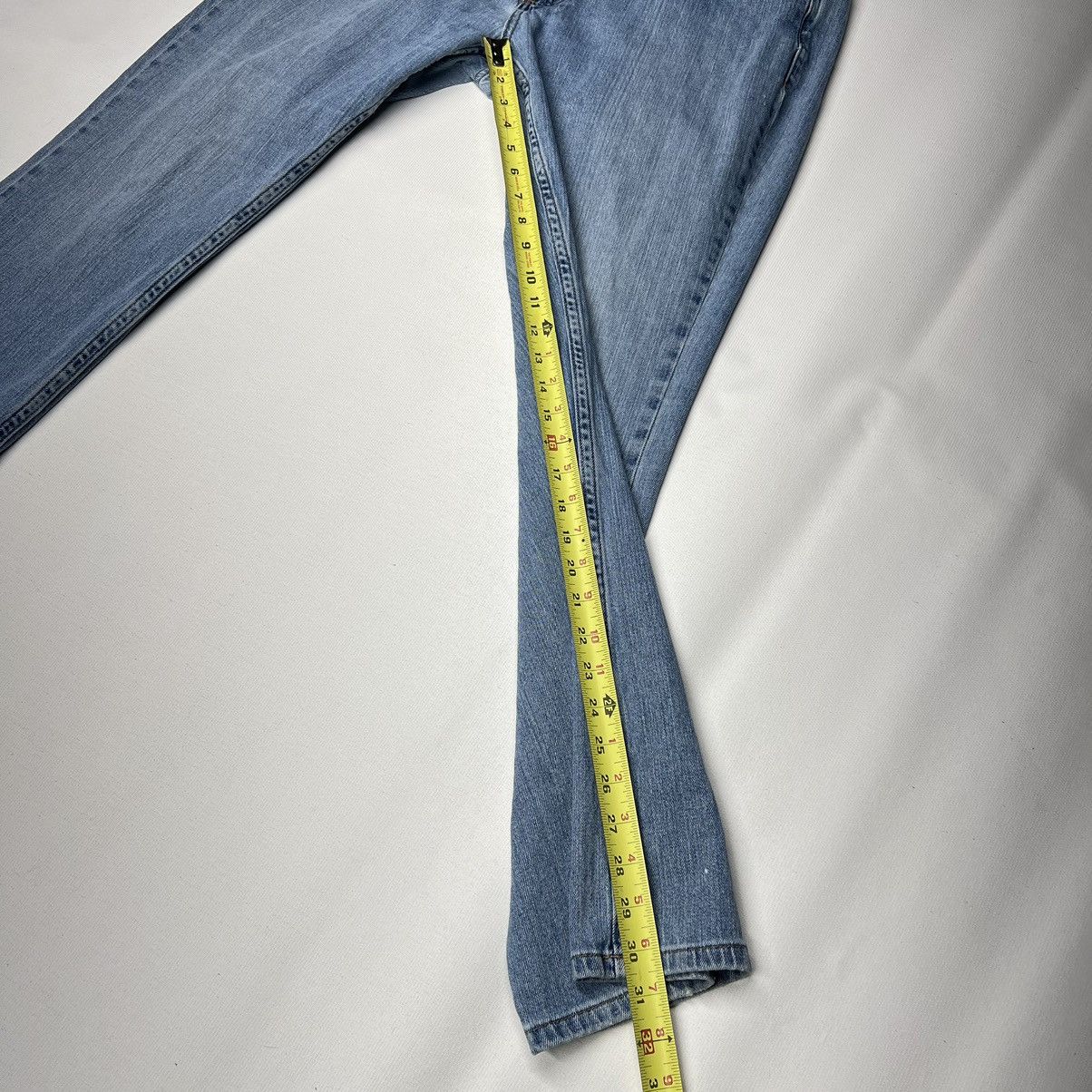 Carhartt Carhartt Jeans 14X32 Curvy Fit Blue Denim Washed Faded Worn Size 36" / US 14 / IT 50 - 16 Thumbnail