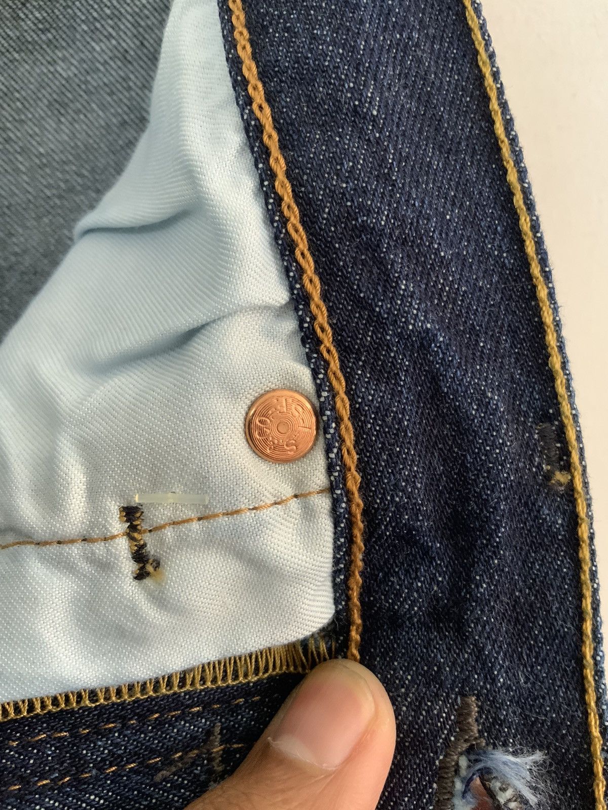 Levi's New Levis’s 501 Straight Leg Button Fly Denime Jeans Size US 30 / EU 46 - 16 Thumbnail