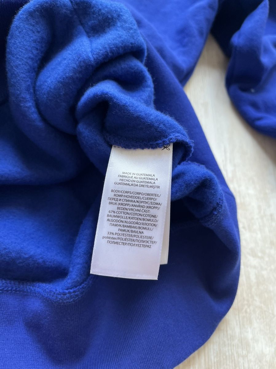 Polo Ralph Lauren × Vintage Polo Ralph Lauren Polo Box Yellow Logo Pohood Hoodie XL size Size US XL / EU 56 / 4 - 6 Thumbnail