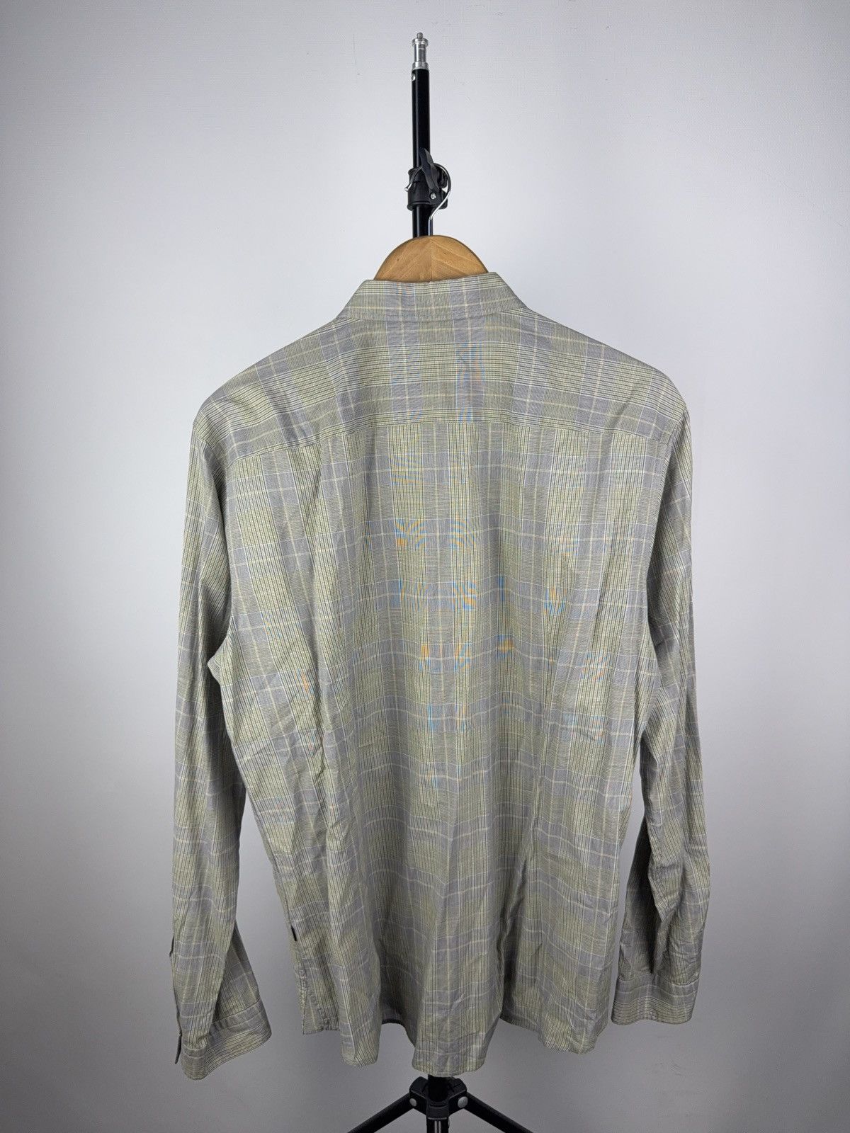 Designer × Hugo Boss BOSS Hugo Boss Plaid Button-Up Shirt Slim Fit Size L Size US L / EU 52-54 / 3 - 5 Thumbnail