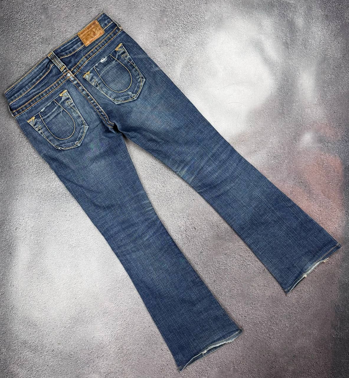 Other True Religion vintage USA Low Rise Super Flare jeans Size 28" / US 6 / IT 42 - 2 Thumbnail