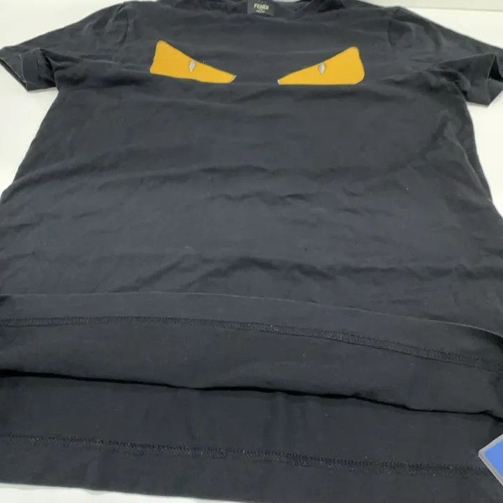 Fendi Fendi Monster Eyes Graphic Black T-Shirt -2507 Size US L / EU 52-54 / 3 - 7 Thumbnail