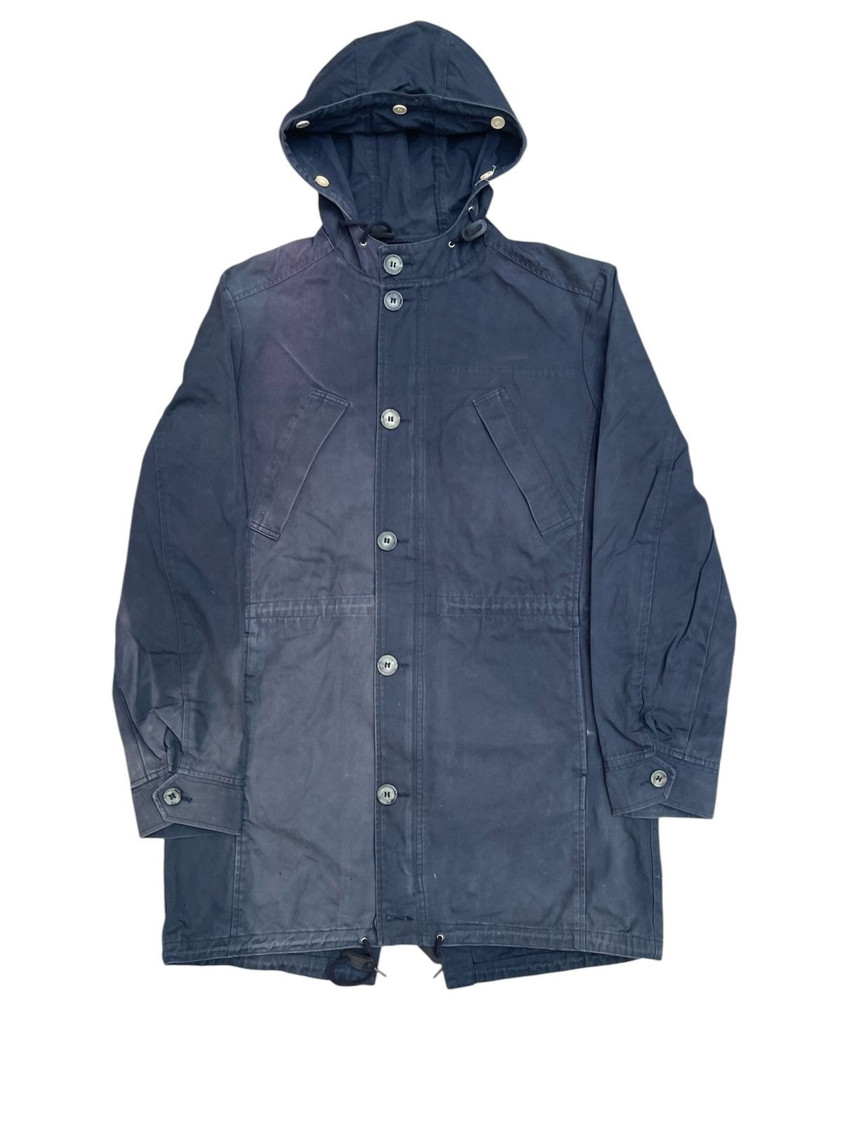 A.P.C. Vintage A.P.C. Vintage Faded Fishtail Parka Jacket Size US M / EU 48-50 / 2 - 1 Thumbnail