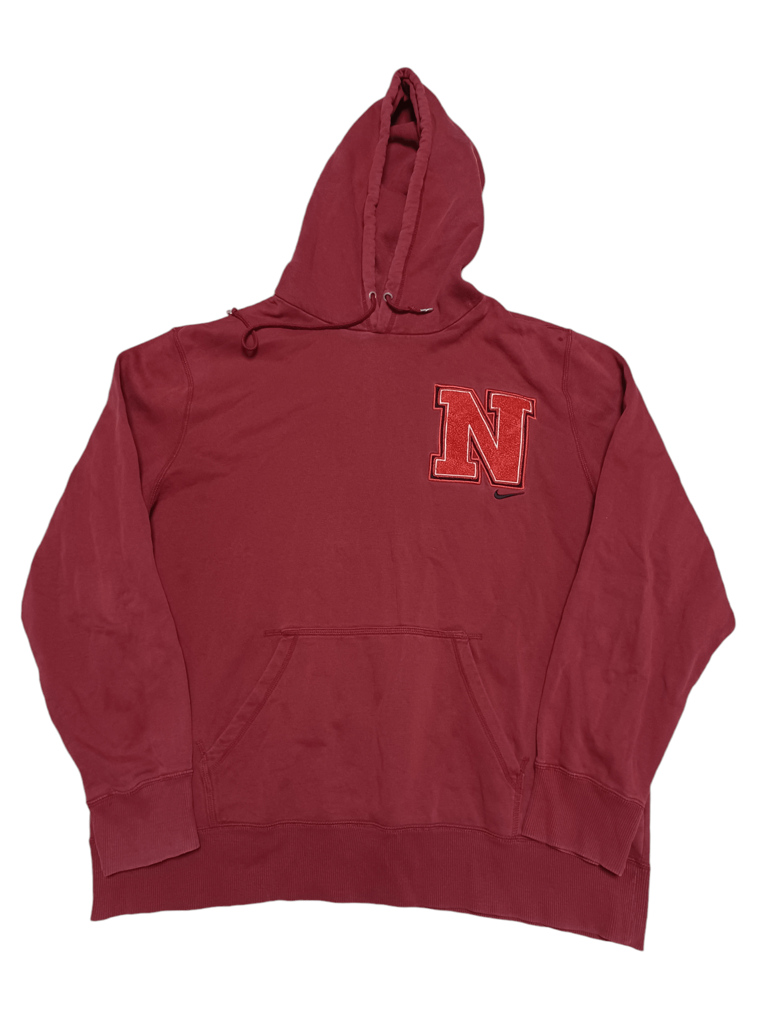 Nike NEBRASKA CORNHUSKERS NIKE VINTAGE EMBROIDERED LOGO HOODIE Size US XXL / EU 58 / 5 - 1 Thumbnail