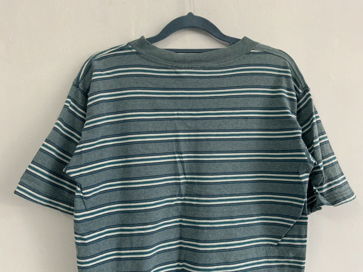 Japanese Brand Vintage Vision Sport Wear Striped Tee Size US M / EU 48-50 / 2 - 8 Thumbnail