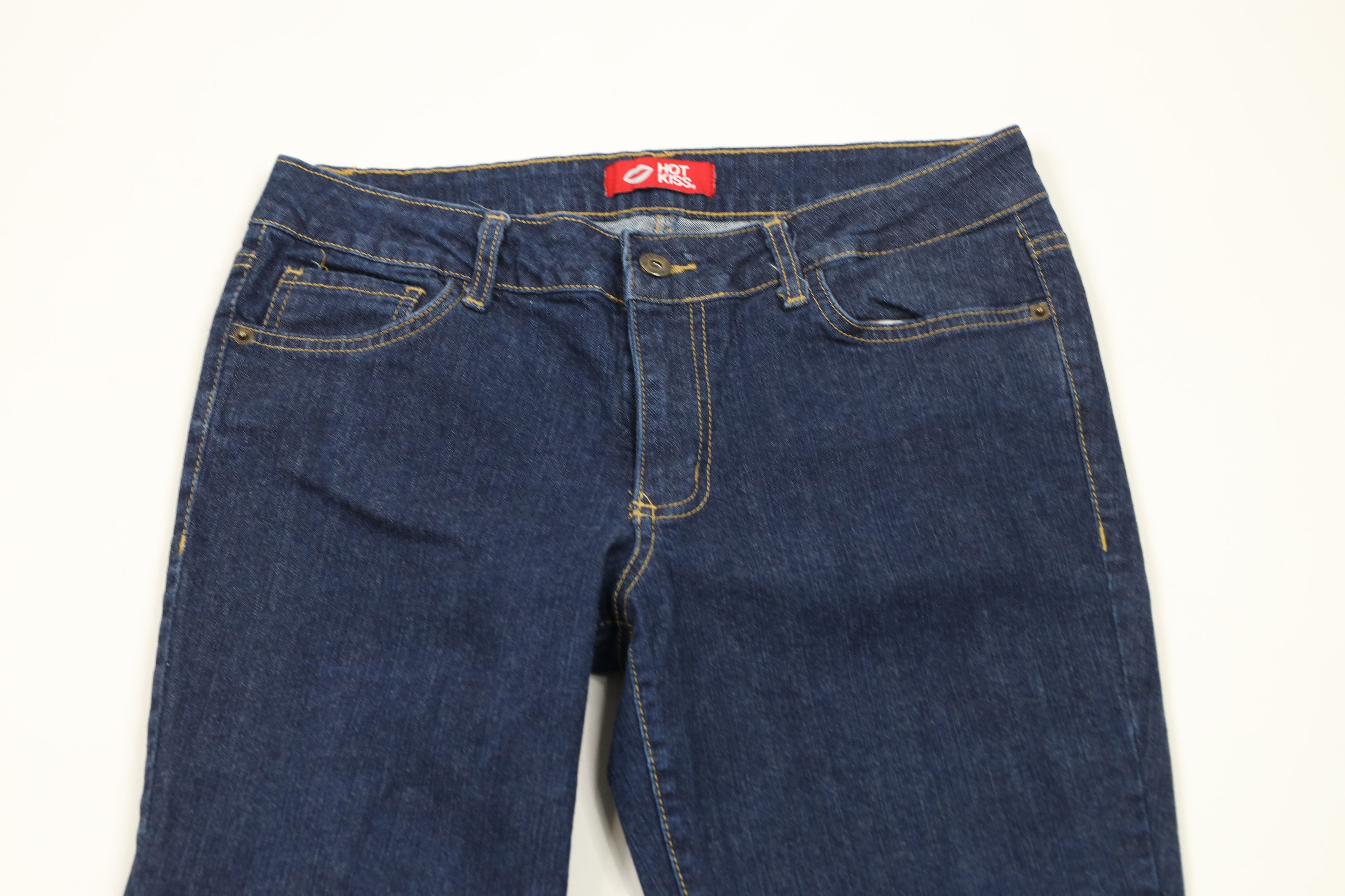 Vintage Vintage 90s Y2K Streetwear Bella Stretch Flared Denim Jeans Size 32" / US 10 / IT 46 - 2 Thumbnail