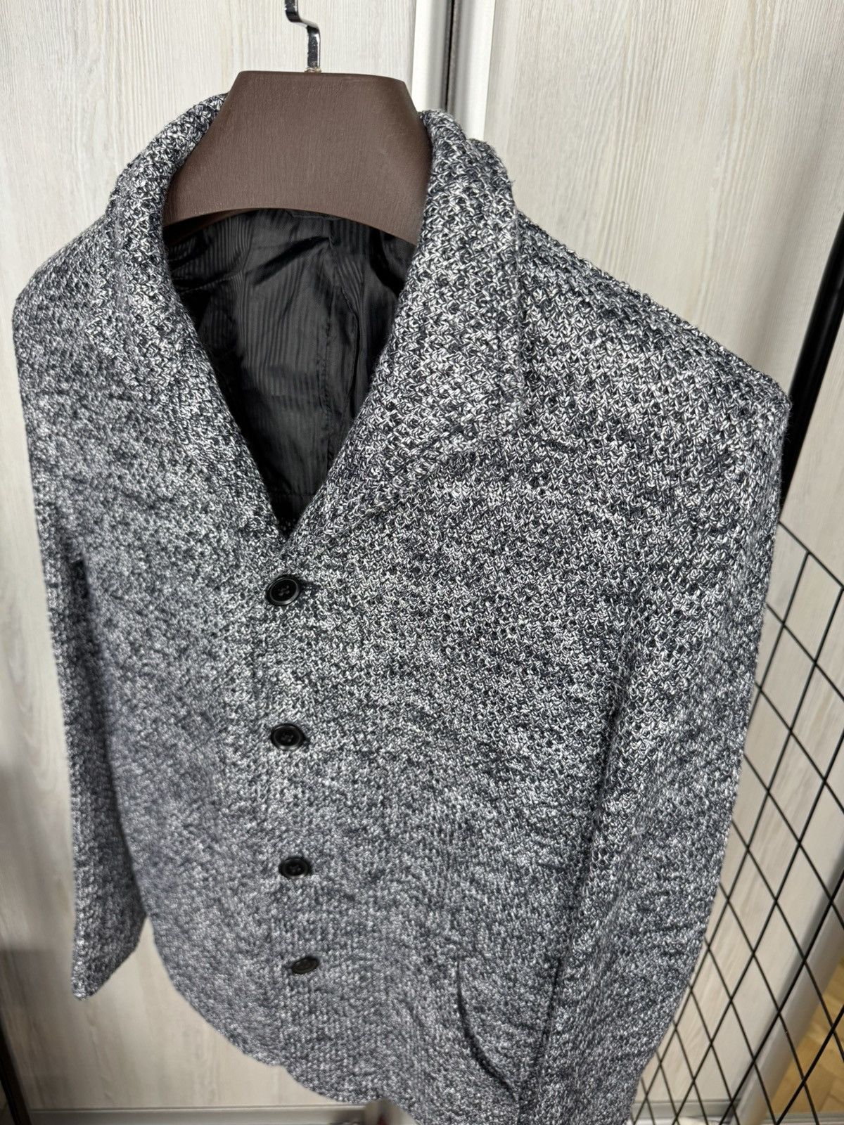 Japanese Brand Nicole Club for men elaborate collection blazer cardigan Size 40S - 6 Thumbnail