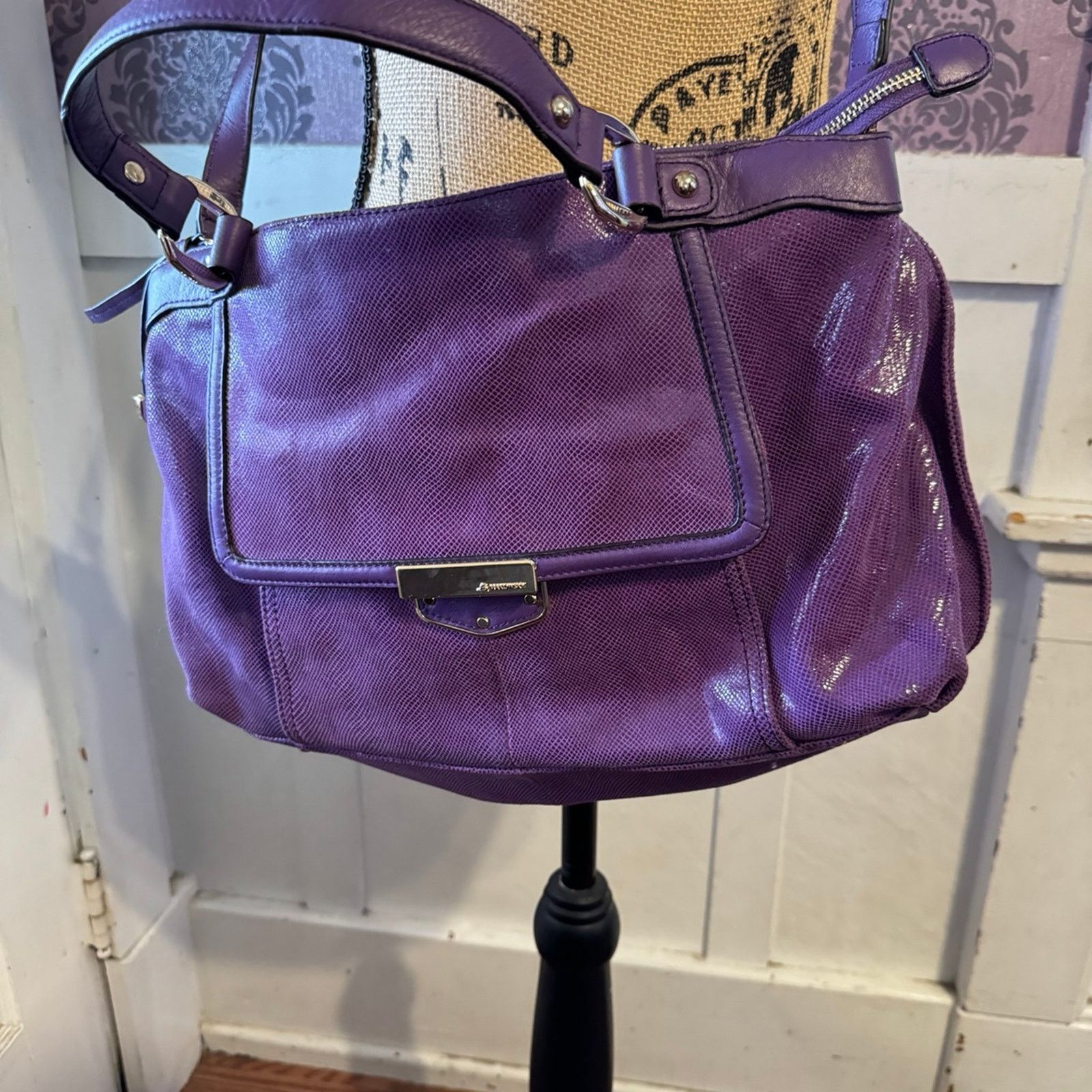 NBDN Nobrandedon B. Makowsky Lombard hand bag Size ONE SIZE - 2 Thumbnail