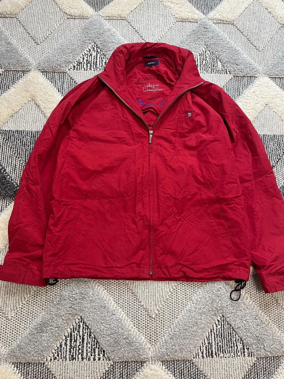 Gant Gant Vintage Red XL Jacket With Hood Size US XL / EU 56 / 4 - 1 Thumbnail