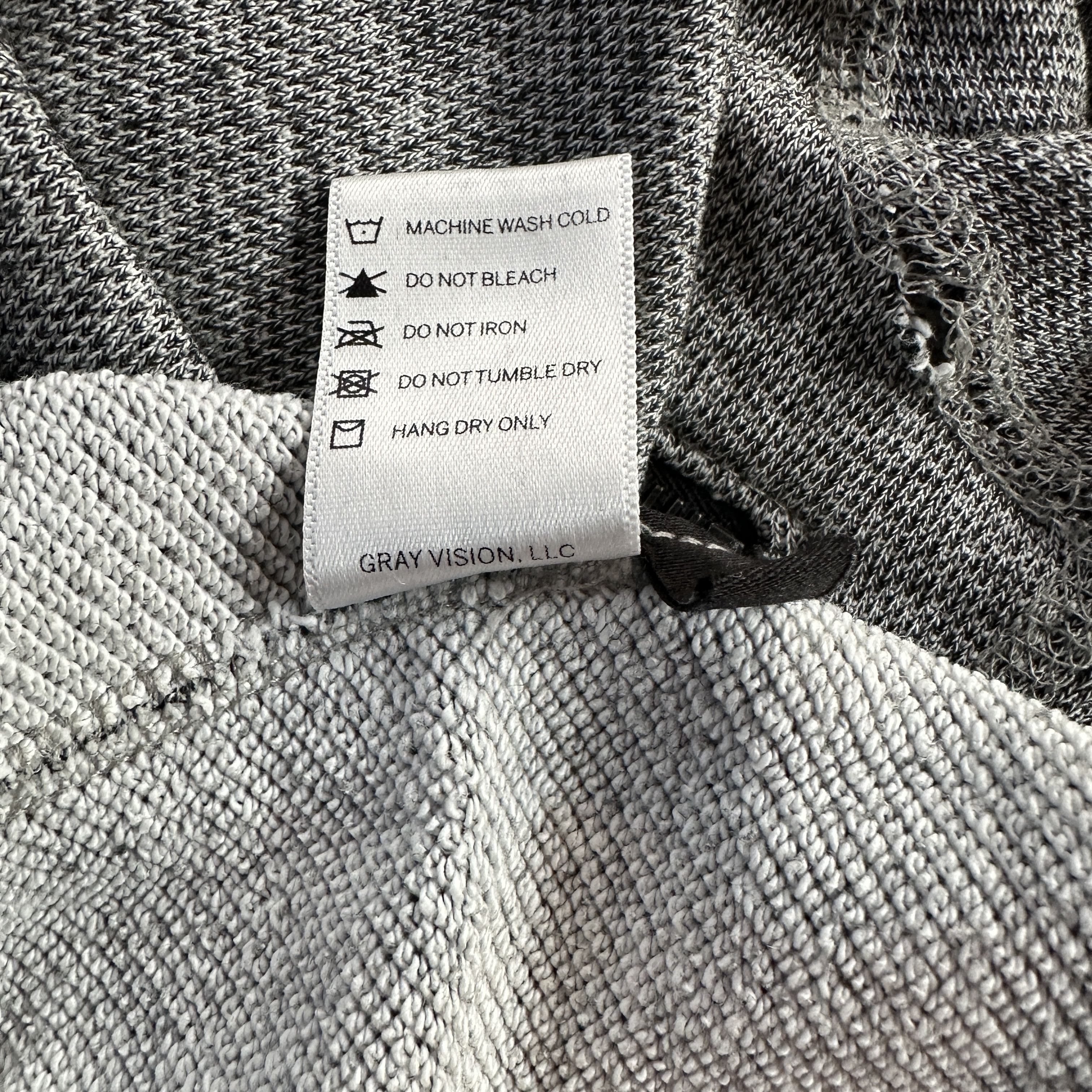 John Elliott Clash Crewneck Sweatshirt - Size Small (JE Size 1) Size US S / EU 44-46 / 1 - 10 Thumbnail