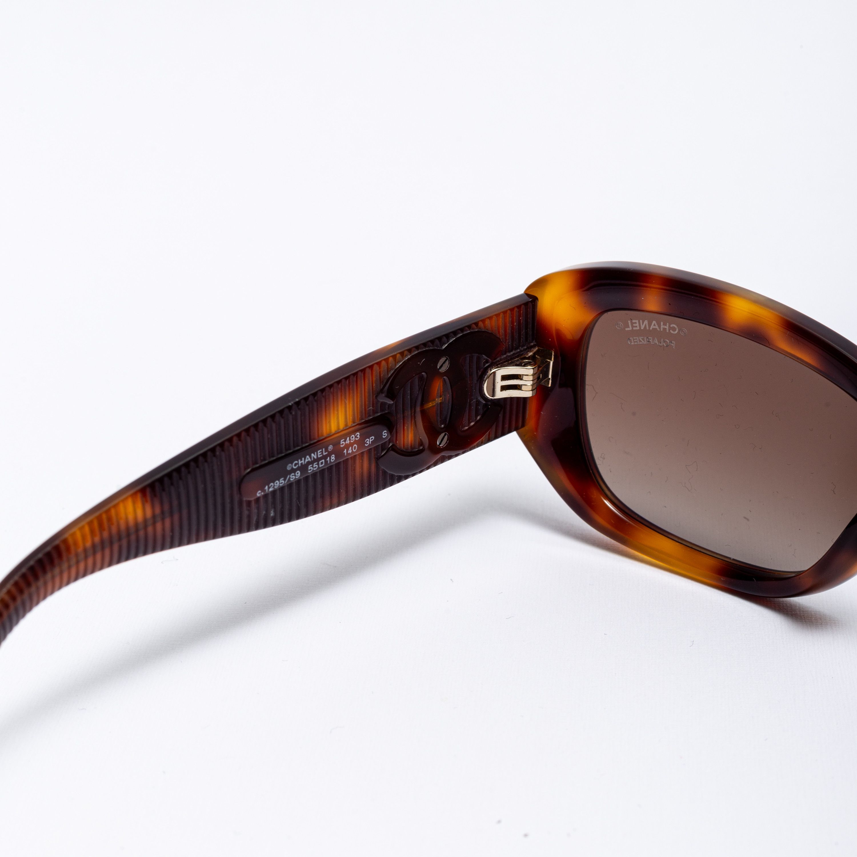 Chanel CHANEL 0CH5493 1295S9 Sunglasses Size ONE SIZE - 3 Thumbnail