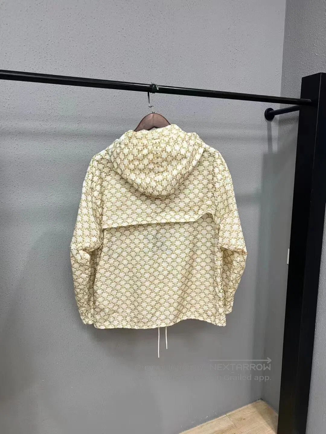 Celine Celine Printed Hooded Windbreaker Jacket. Size M / US 6-8 / IT 42-44 - 2 Thumbnail