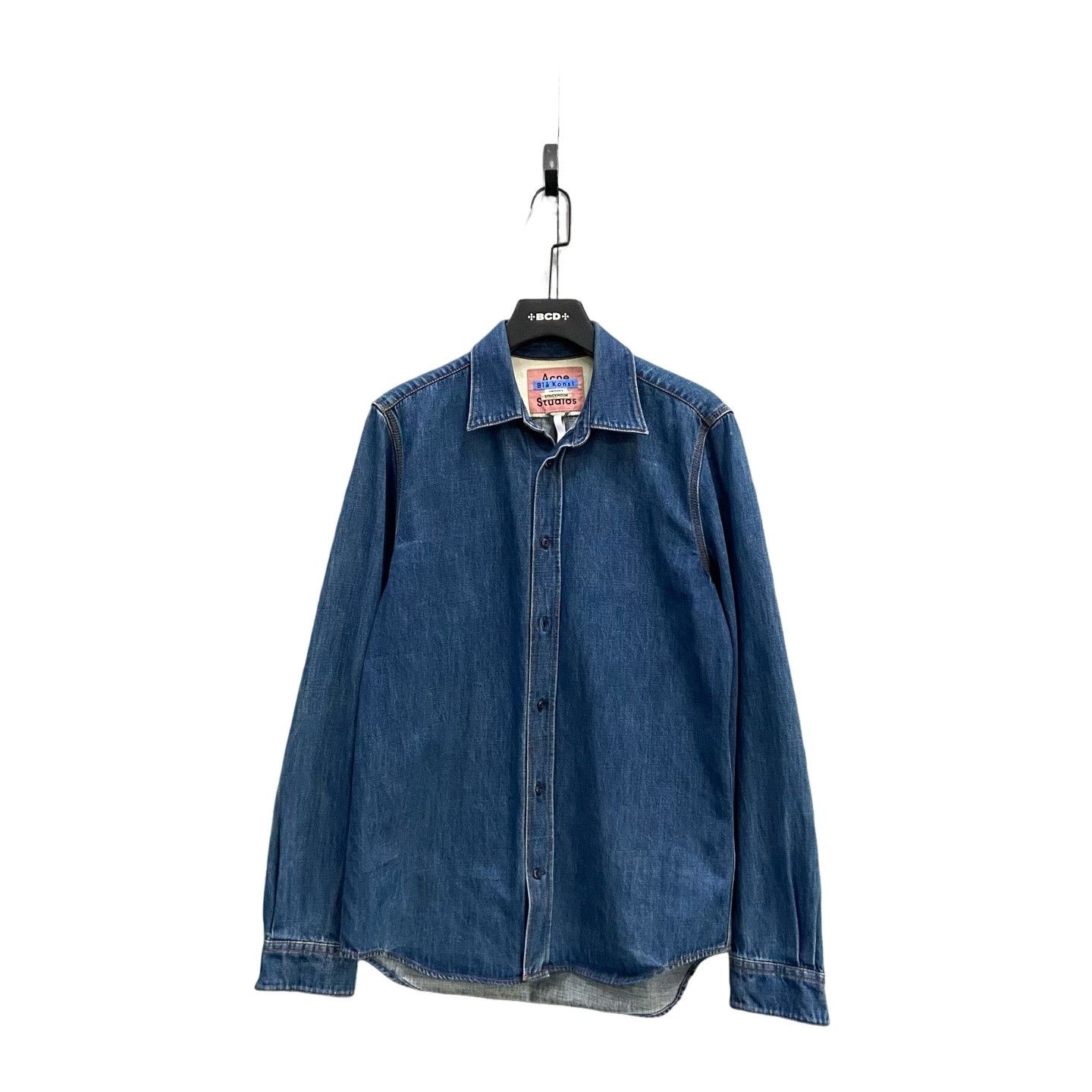 Acne Studios Acne Studios Blå Konst Denim Shirt Size S Size US S / EU 44-46 / 1 - 1 Thumbnail