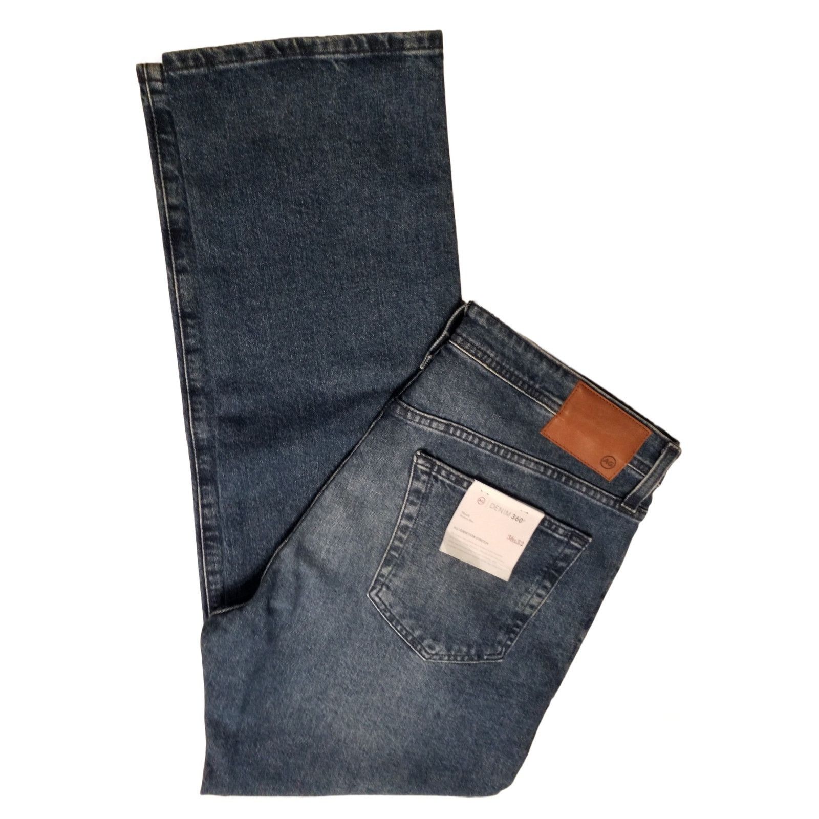 AG Adriano Goldschmied AG Tellis 360 Modern Slim Cloud Soft Vapor Wash 36x32 NWT Size US 36 / EU 52 - 4 Thumbnail