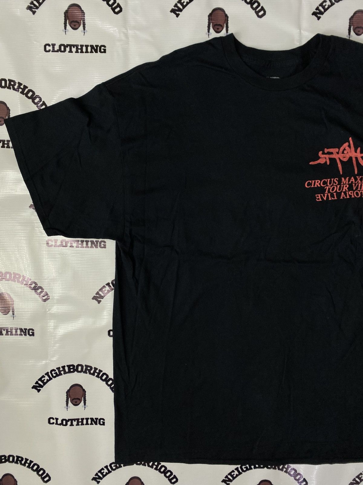 Travis Scott TRAVIS SCOTT UTOPIA TOUR TEE. Size US XL / EU 56 / 4 - 9 Thumbnail