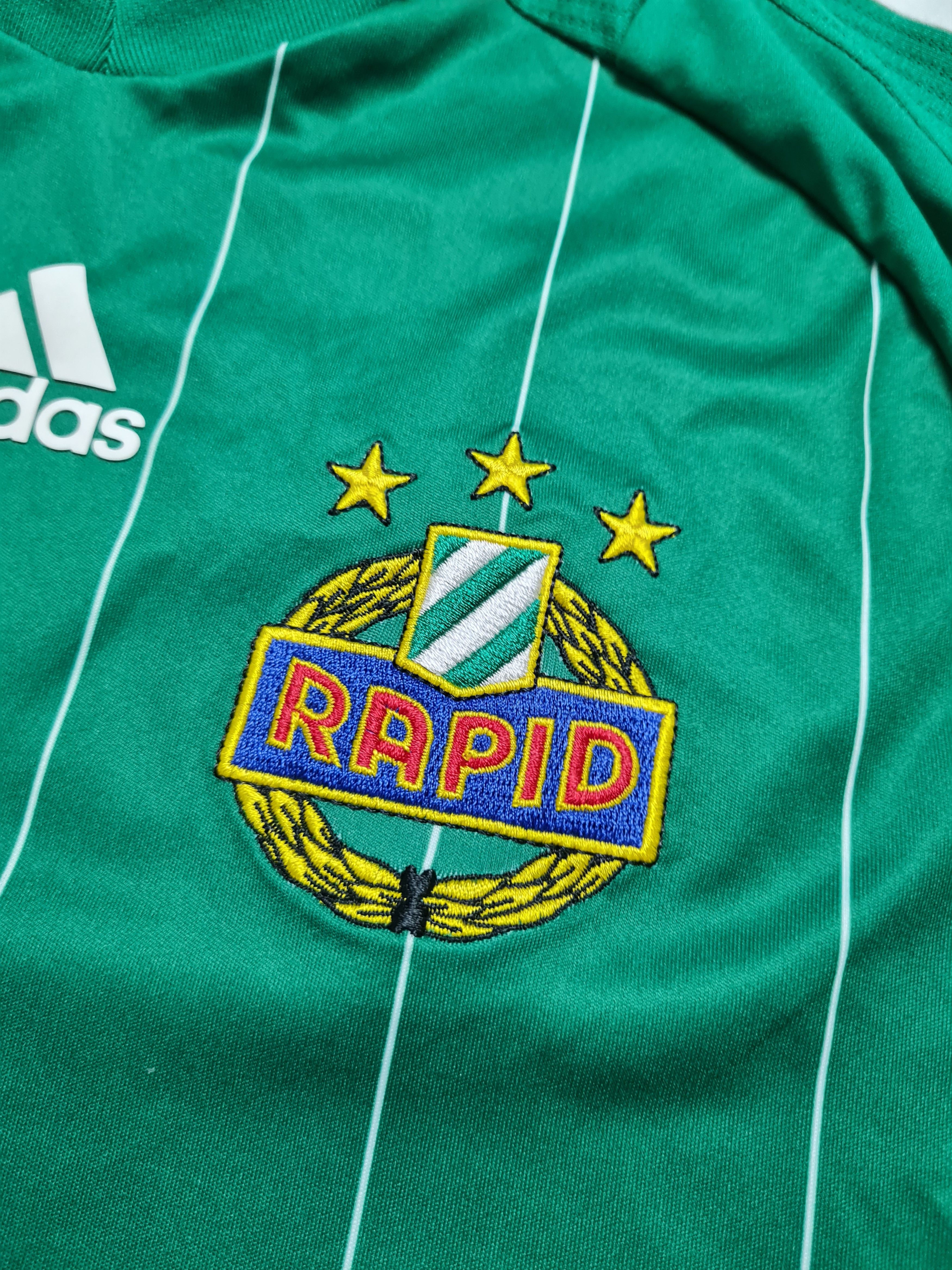 Adidas Adidas SK Rapid Wien Home Football Shirt SABITZER #24 Size US S / EU 44-46 / 1 - 3 Thumbnail