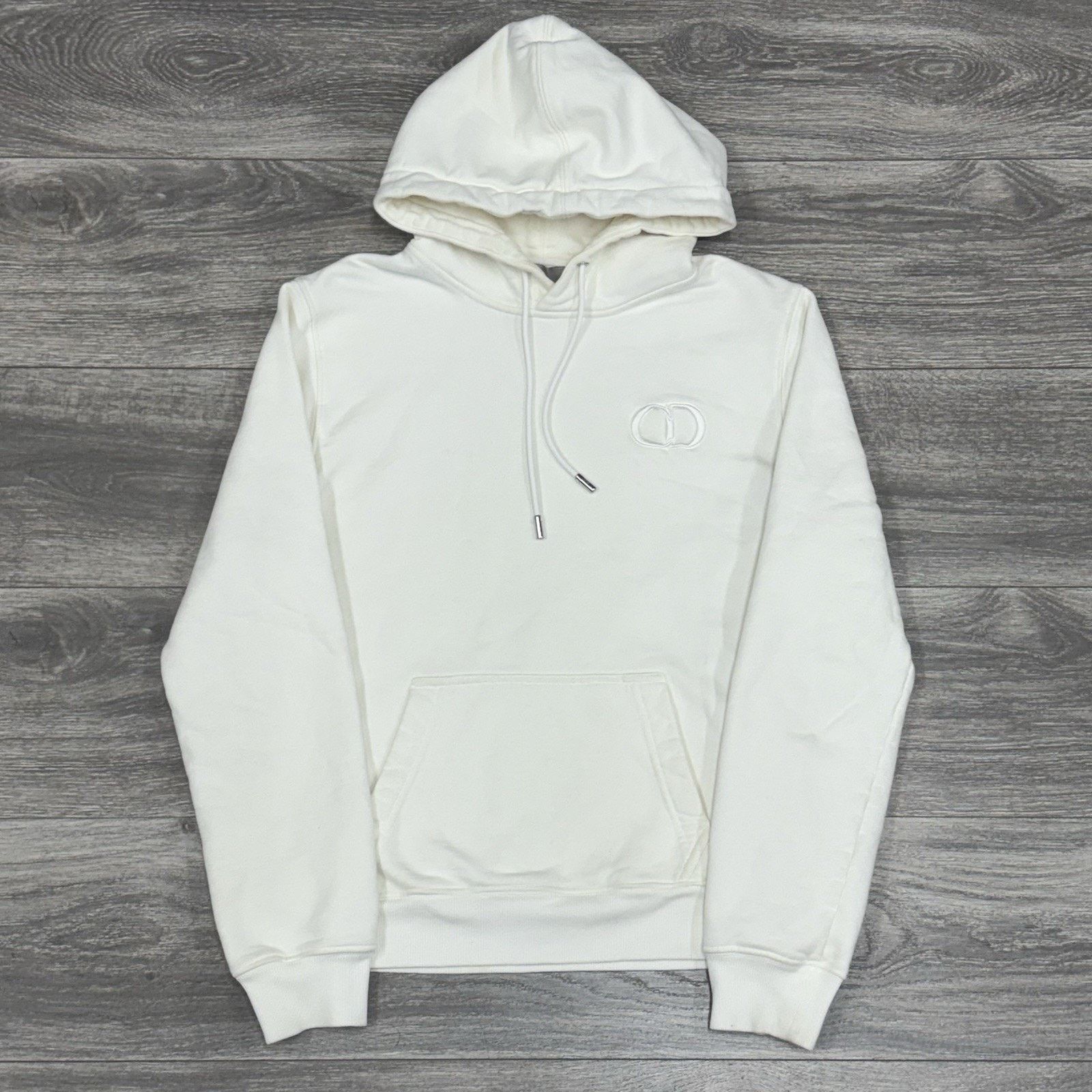 Dior Christian Dior Hoodie Icon ' White ' | GOOD CONDITION! Size US M / EU 48-50 / 2 - 1 Thumbnail