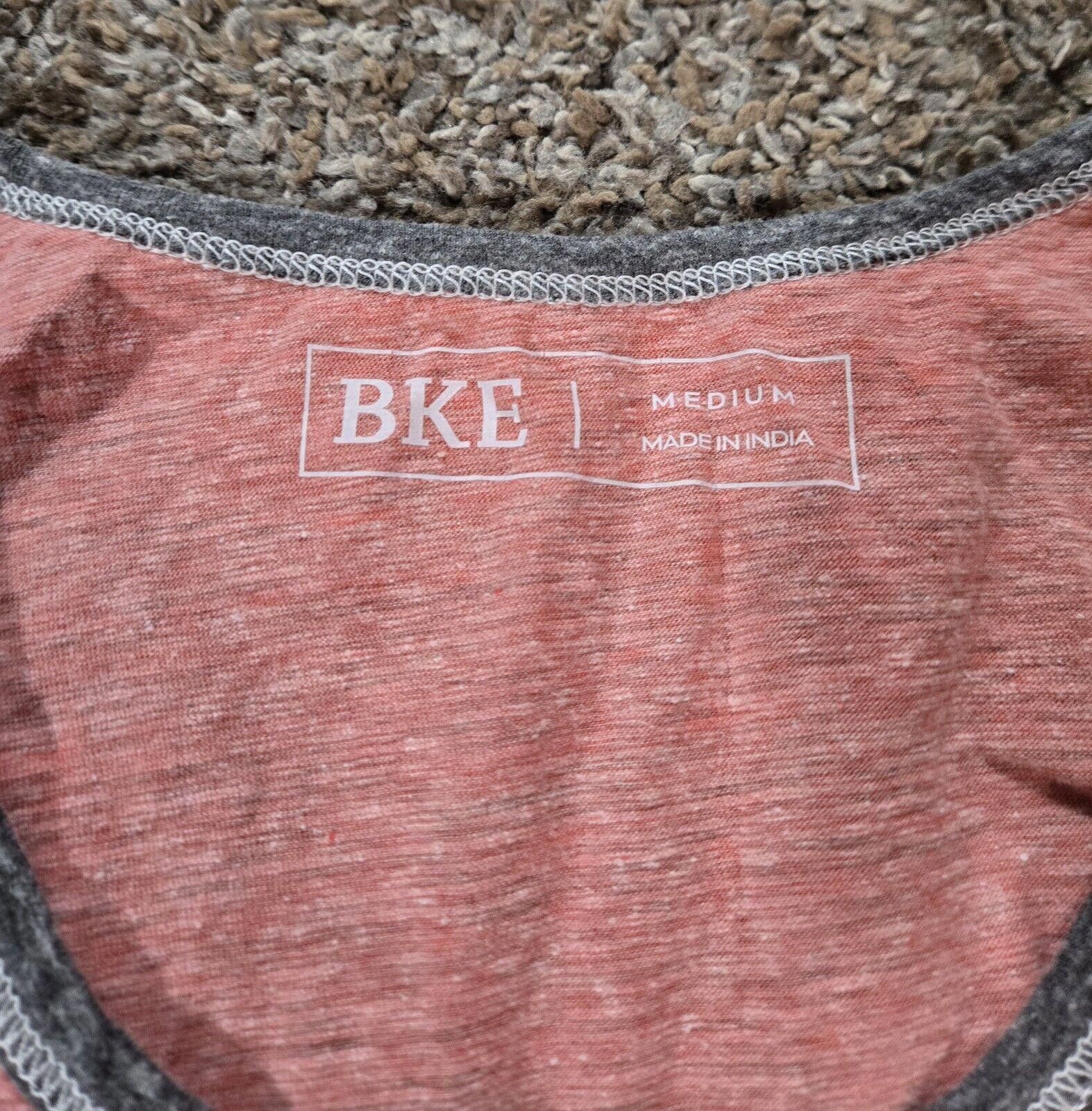 BKE BKE Red Heathered Tank Top With Grey Piping Size Medium Size US M / EU 48-50 / 2 - 2 Thumbnail