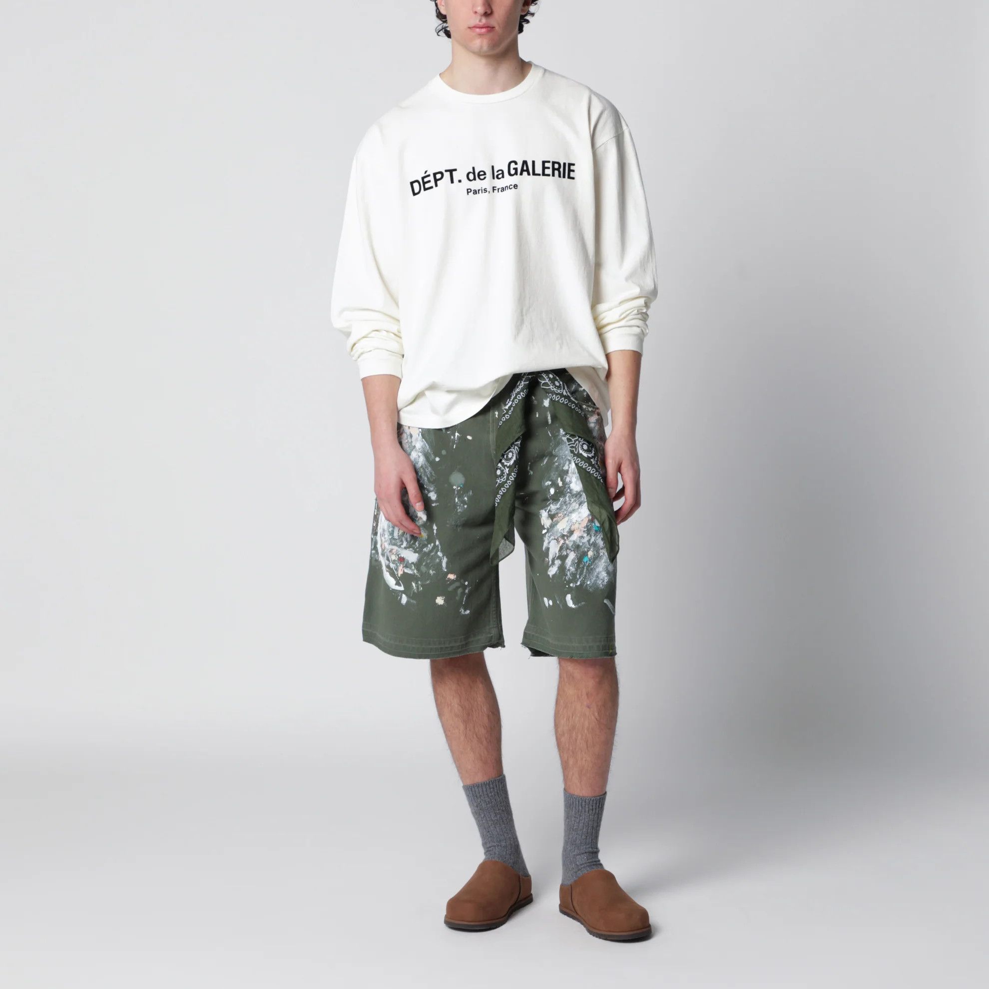 Gallery Dept. o1d2blof0426 Logo Long Sleeve T-Shirt Size US XXL / EU 58 / 5 - 2 Thumbnail