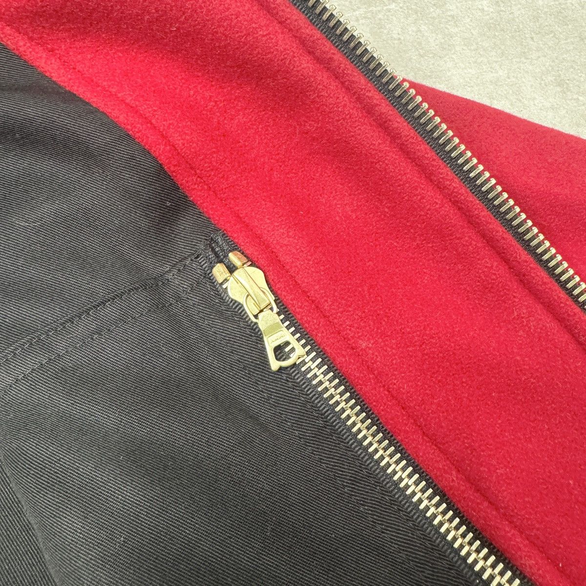 Amiri Amiri Forever Wool Blend Bomber Jacket In Red RRP £1930 Size US S / EU 44-46 / 1 - 5 Thumbnail