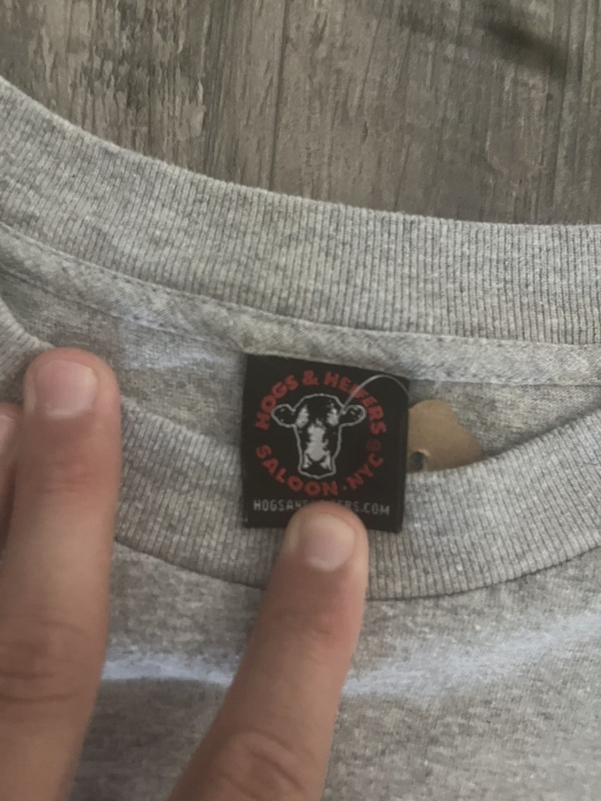 Vintage Vintage 90s Hogs and Heifers Bar Tee Size US XXL / EU 58 / 5 - 2 Thumbnail