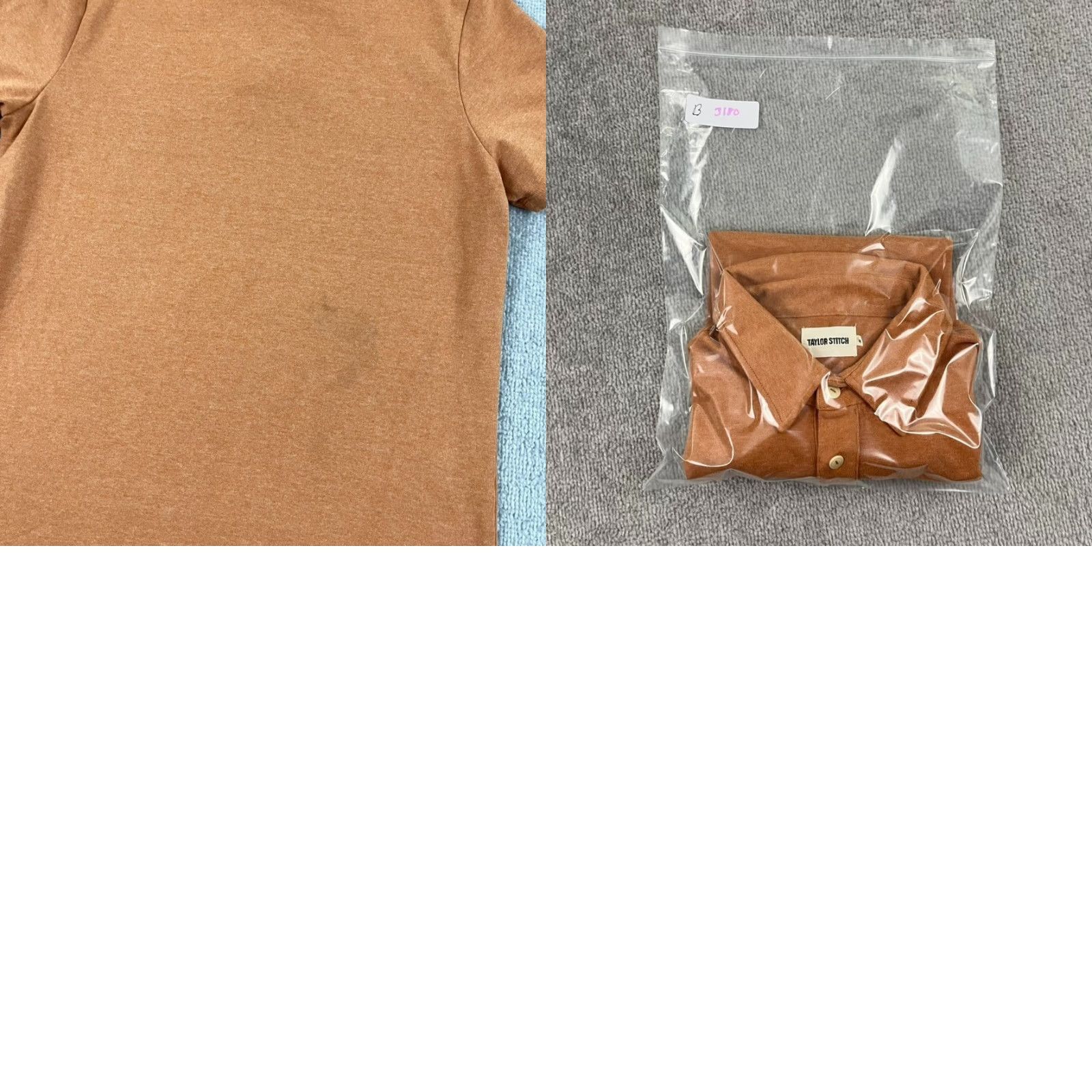 Taylor Stitch Taylor Stitch Polo Shirt Mens Size M Orange Recycled Cotton Blend Casual Shirt Polo Mens Orange Taylor Stitch Clothing Classic Logo Sports Shirt Size US M / EU 48-50 / 2 - 8 Thumbnail